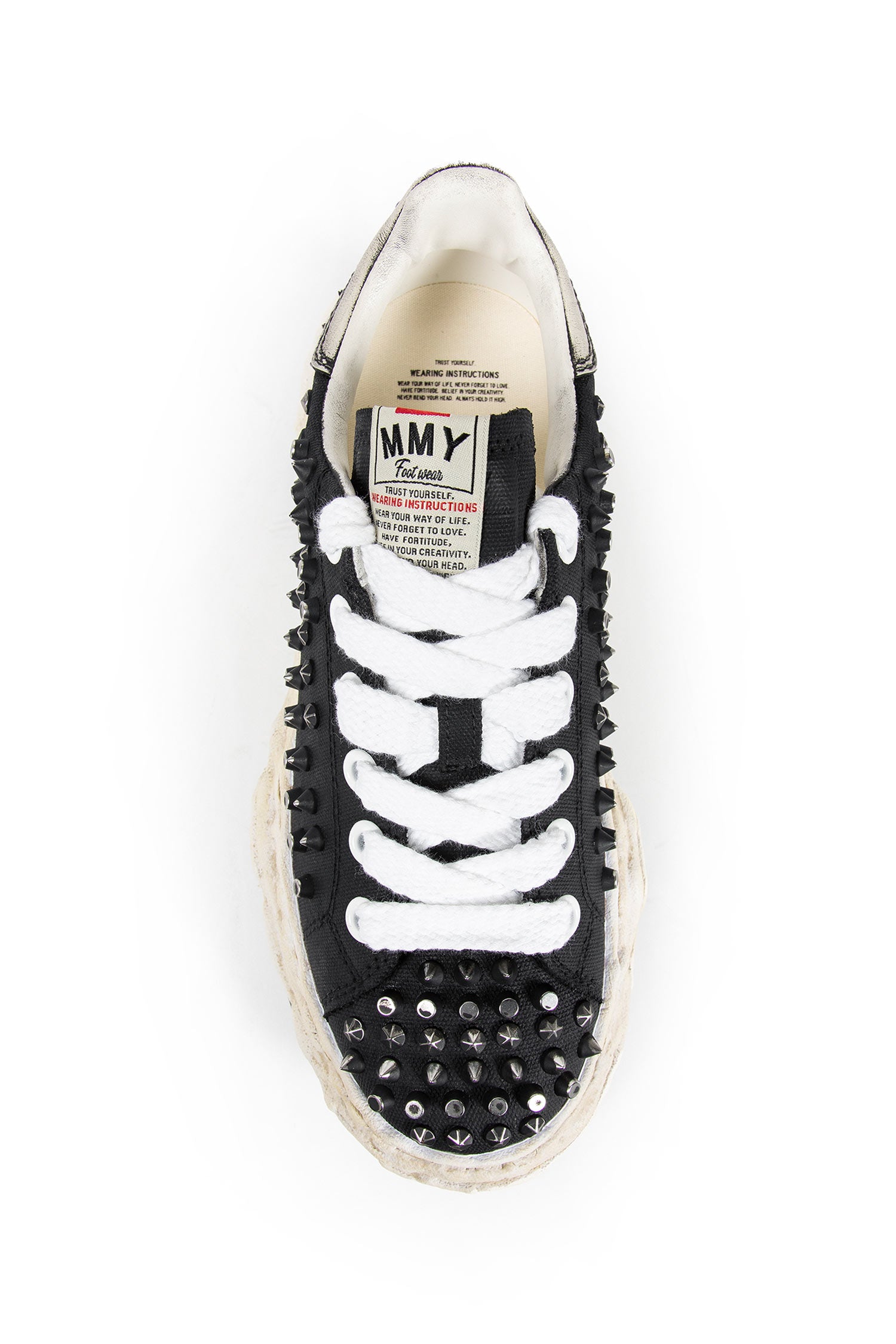 MAISON MIHARA YASUHIRO MAN BLACK SNEAKERS