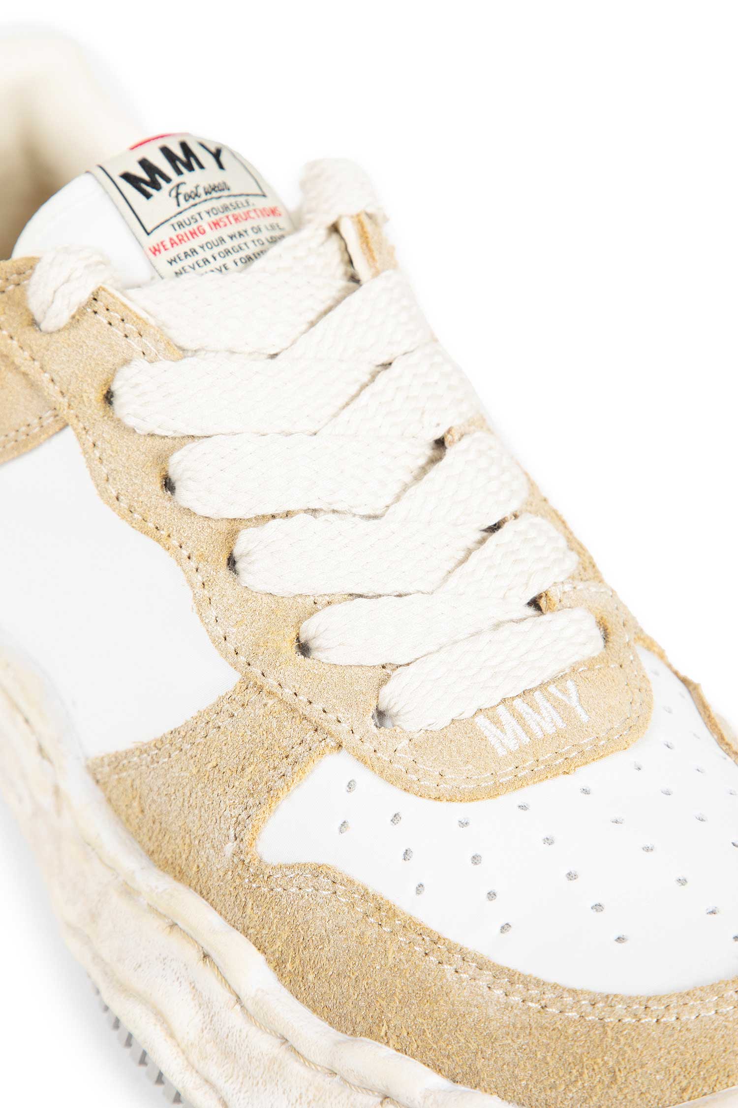 MAISON MIHARA YASUHIRO MAN BEIGE SNEAKERS
