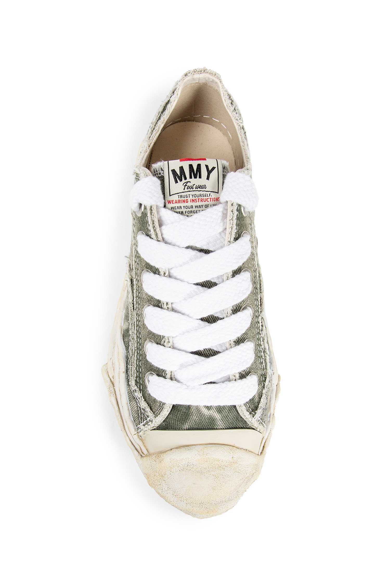 MAISON MIHARA YASUHIRO MAN GREY SNEAKERS