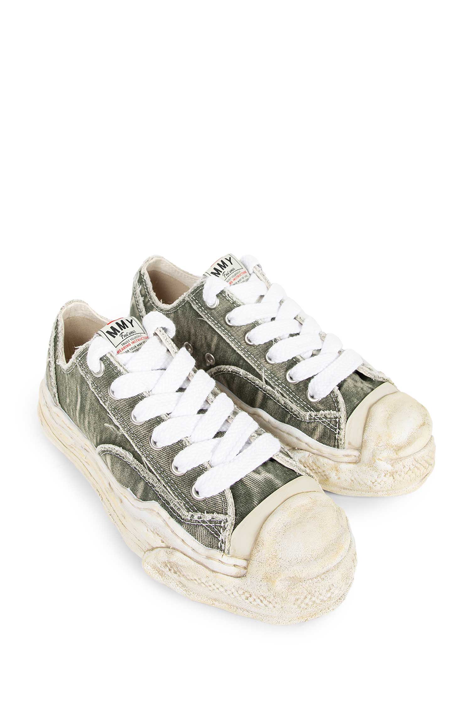 MAISON MIHARA YASUHIRO MAN GREY SNEAKERS