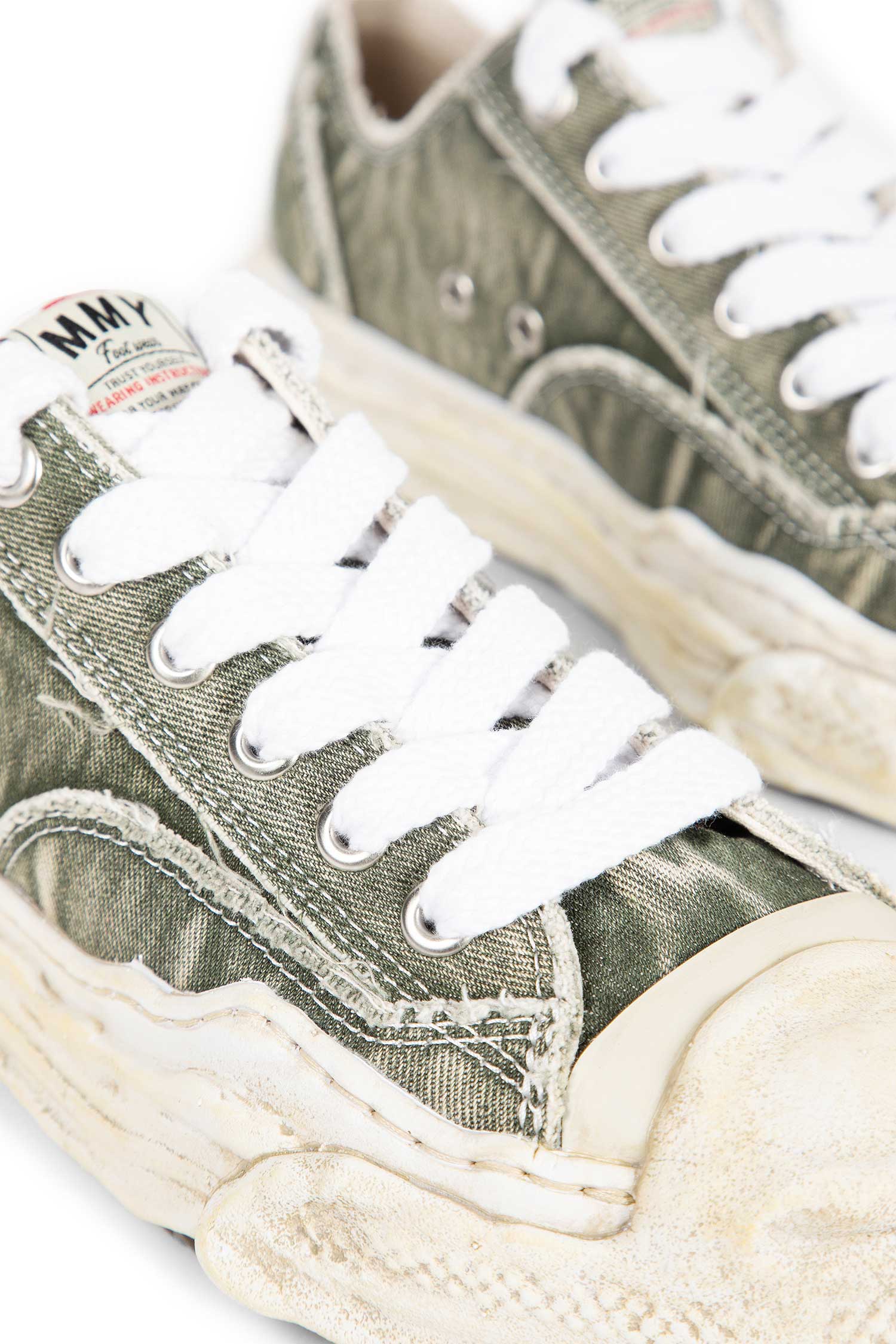 MAISON MIHARA YASUHIRO MAN GREY SNEAKERS