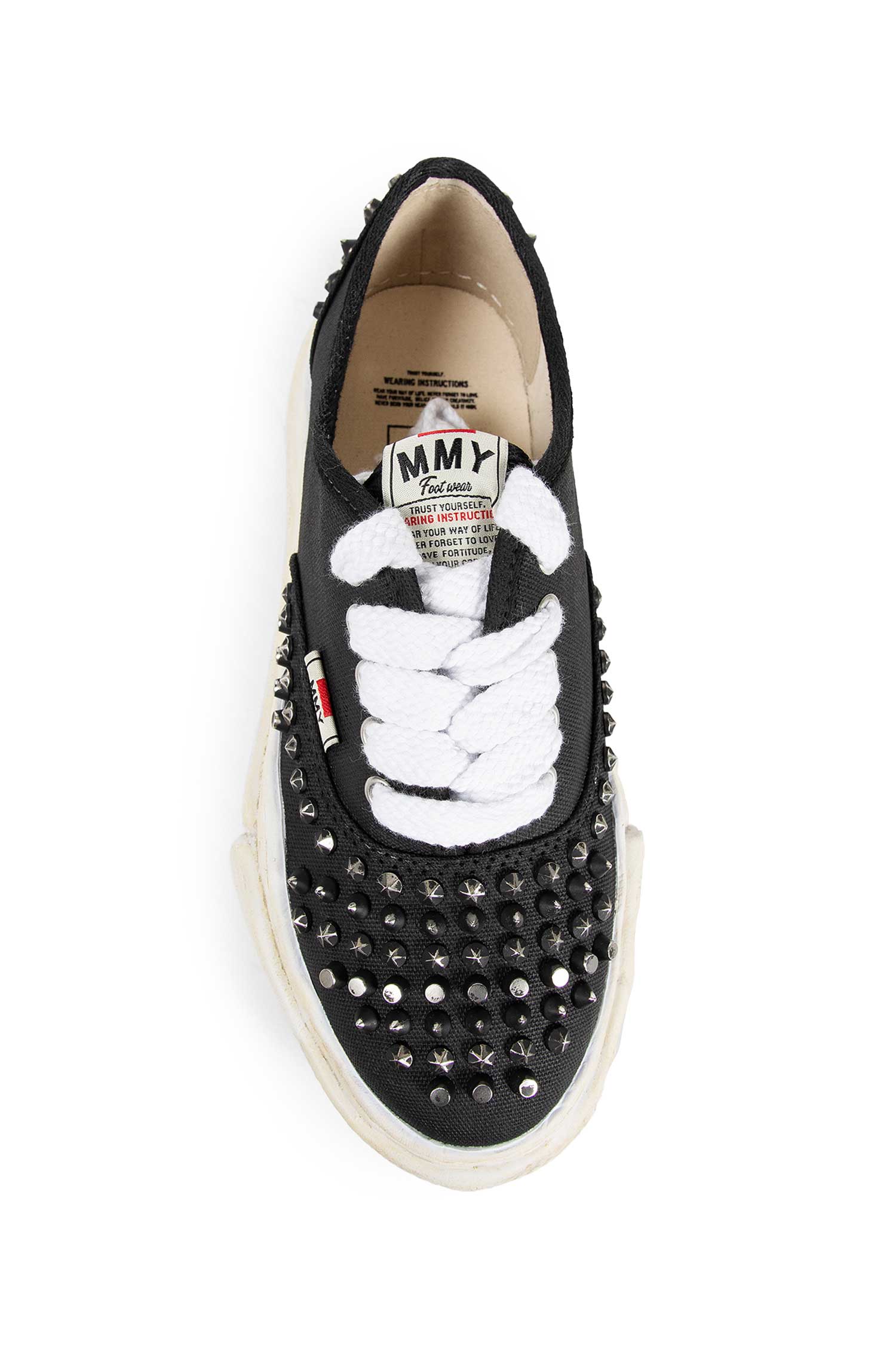 MAISON MIHARA YASUHIRO MAN BLACK SNEAKERS