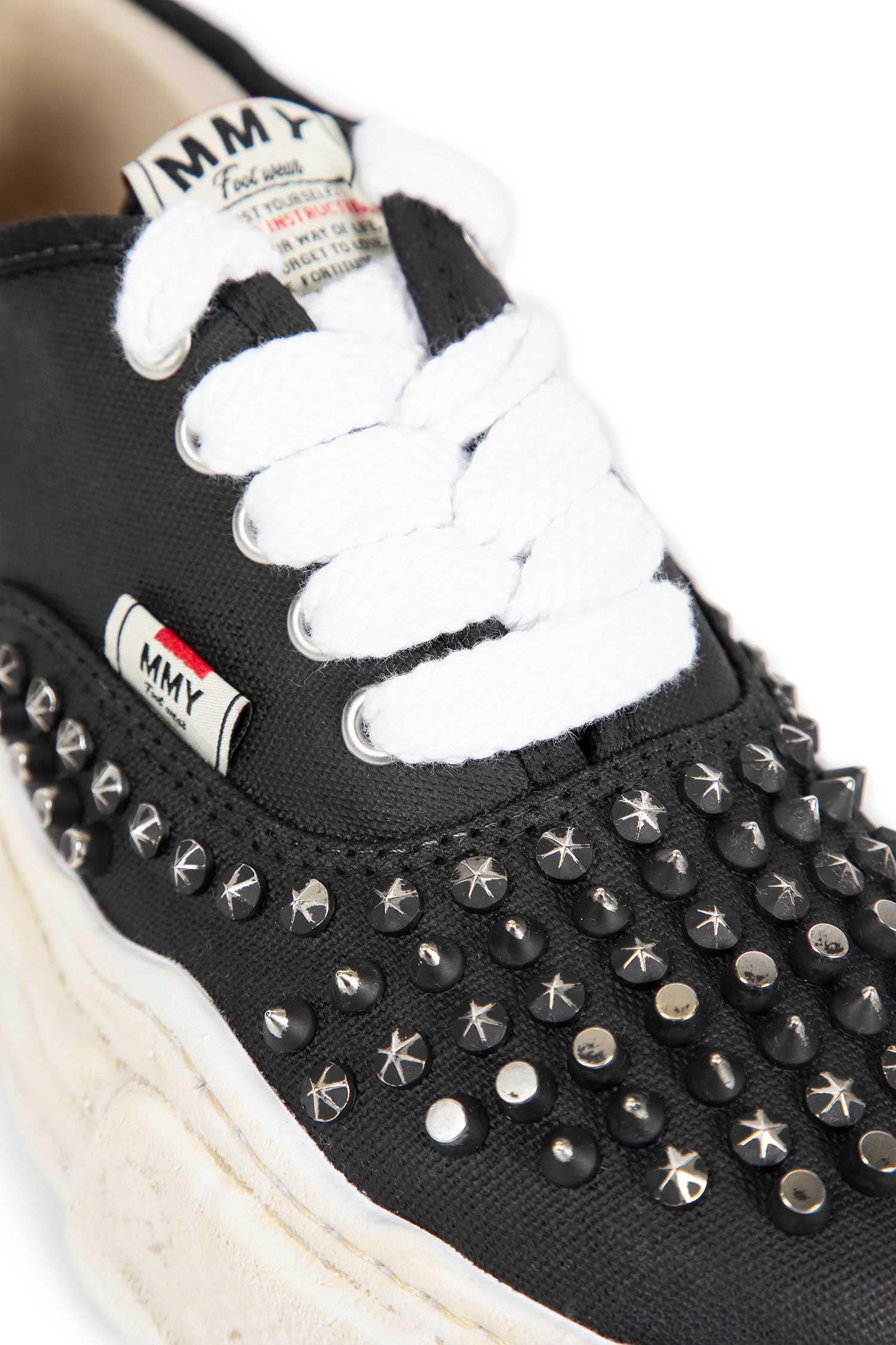 MAISON MIHARA YASUHIRO MAN BLACK SNEAKERS