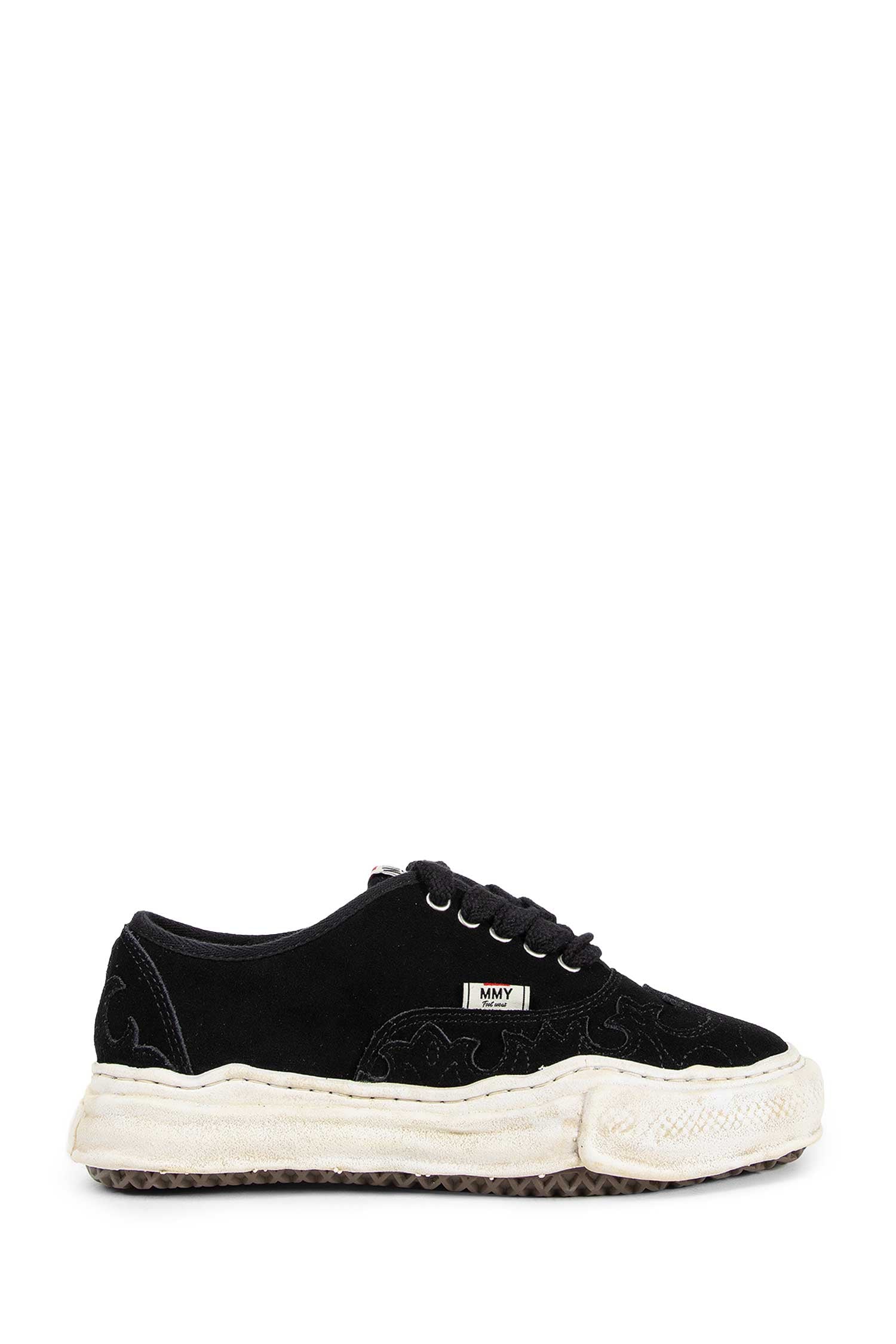 MAISON MIHARA YASUHIRO MAN BLACK SNEAKERS
