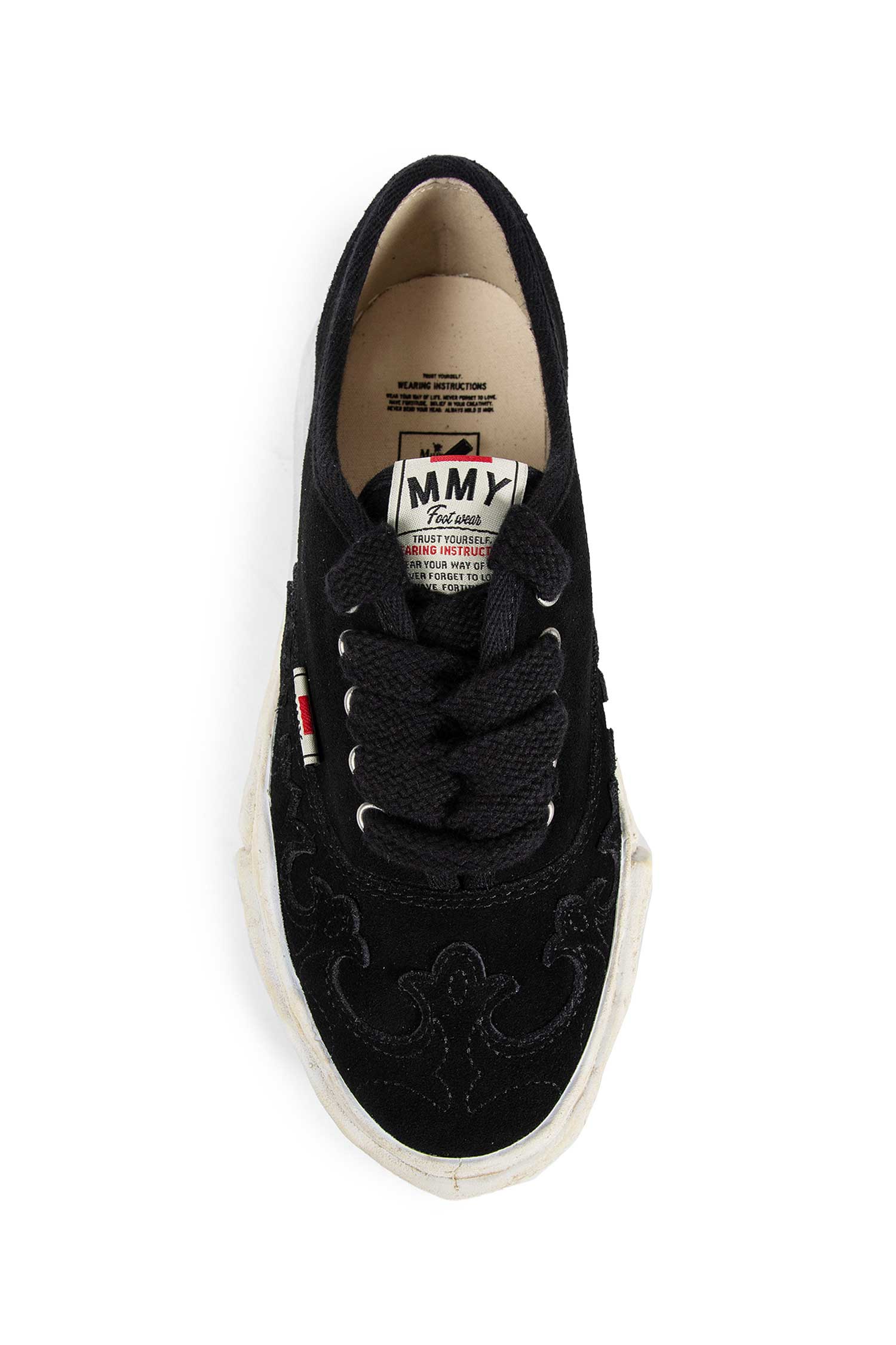 MAISON MIHARA YASUHIRO MAN BLACK SNEAKERS