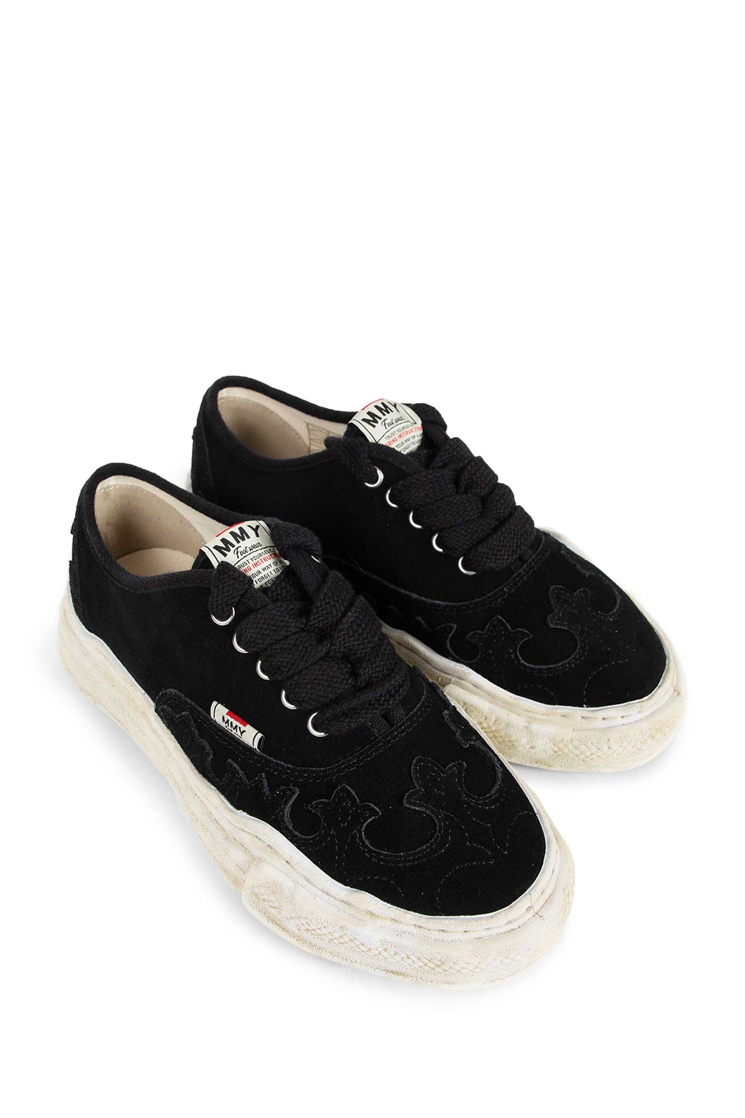 MAISON MIHARA YASUHIRO MAN BLACK SNEAKERS
