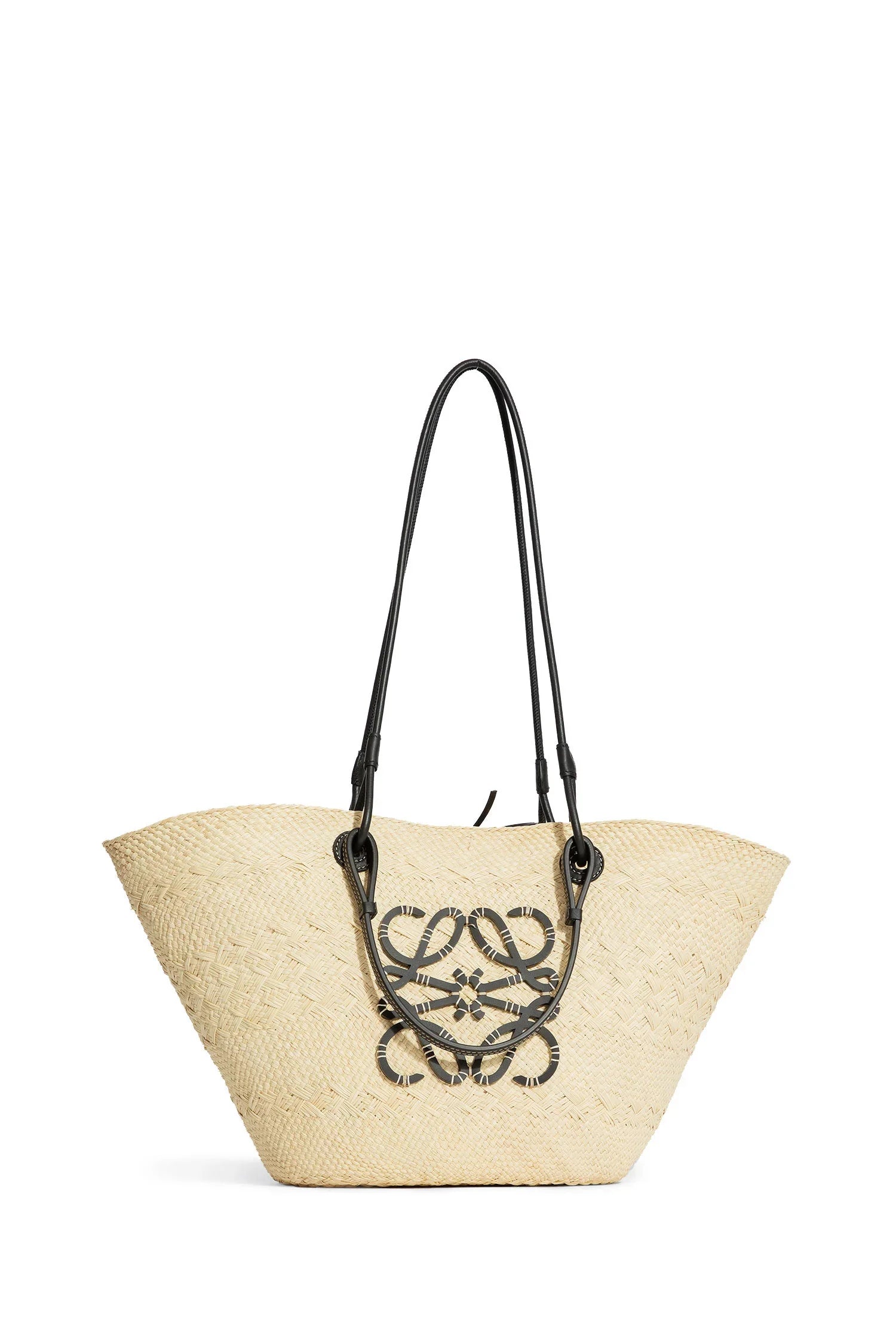 LOEWE WOMAN BLACK TOTE BAGS - Antonioli.eu