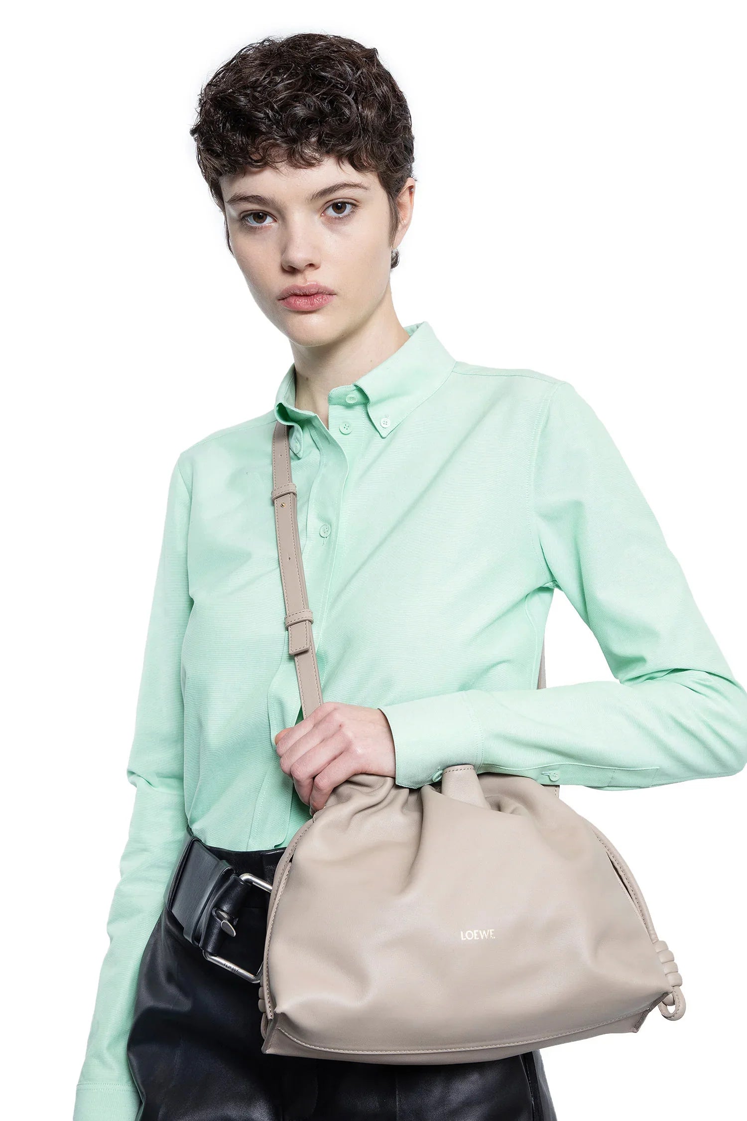 LOEWE WOMAN BEIGE CLUTCHES & POUCHES - Antonioli.eu