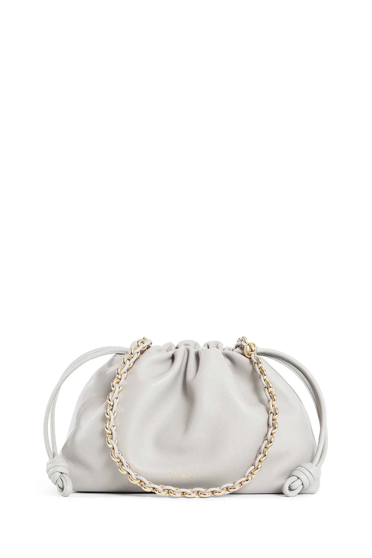 LOEWE WOMAN GREY CLUTCHES & POUCHES - Antonioli.eu