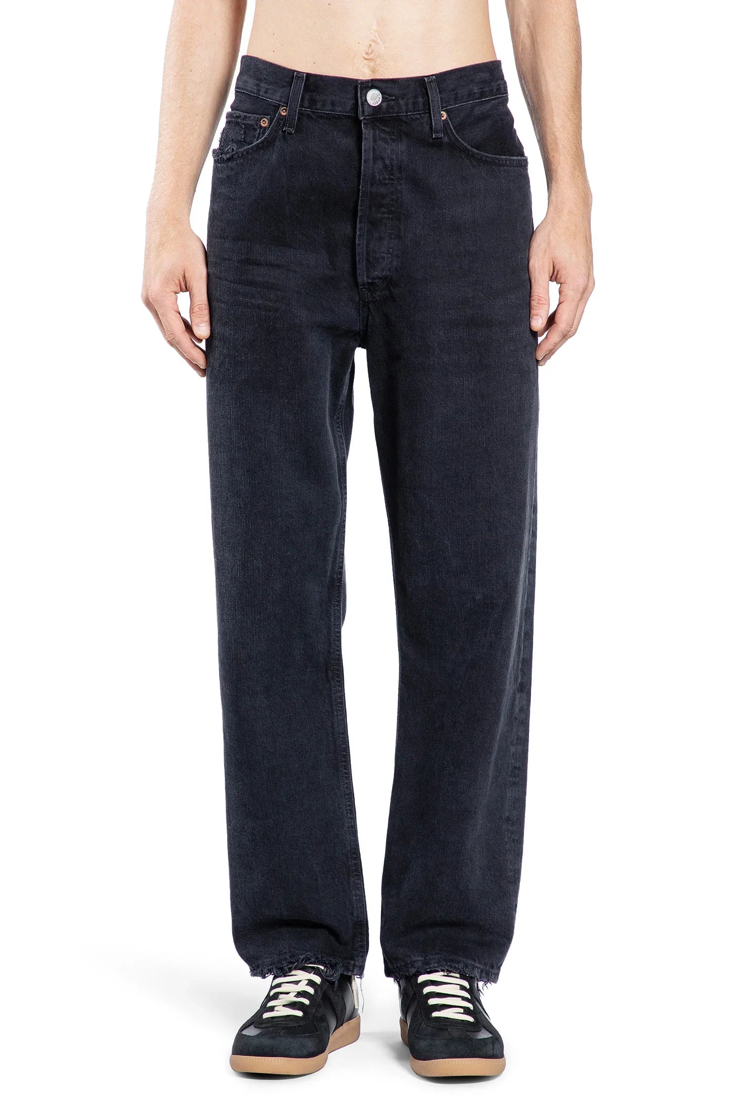 90'S Mid-Rise Loose Fit Jeans - Antonioli.eu