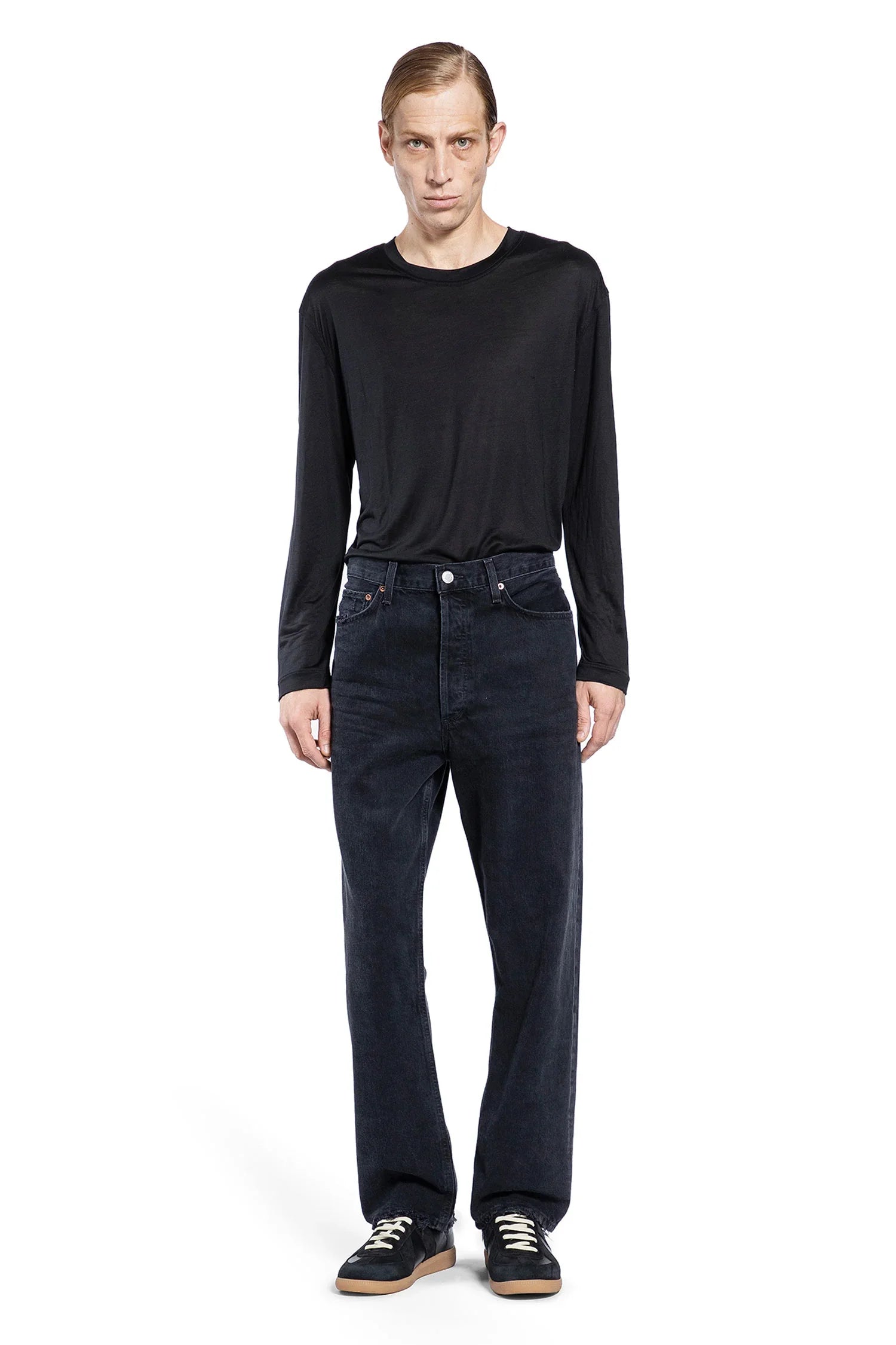 90'S Mid-Rise Loose Fit Jeans - Antonioli.eu