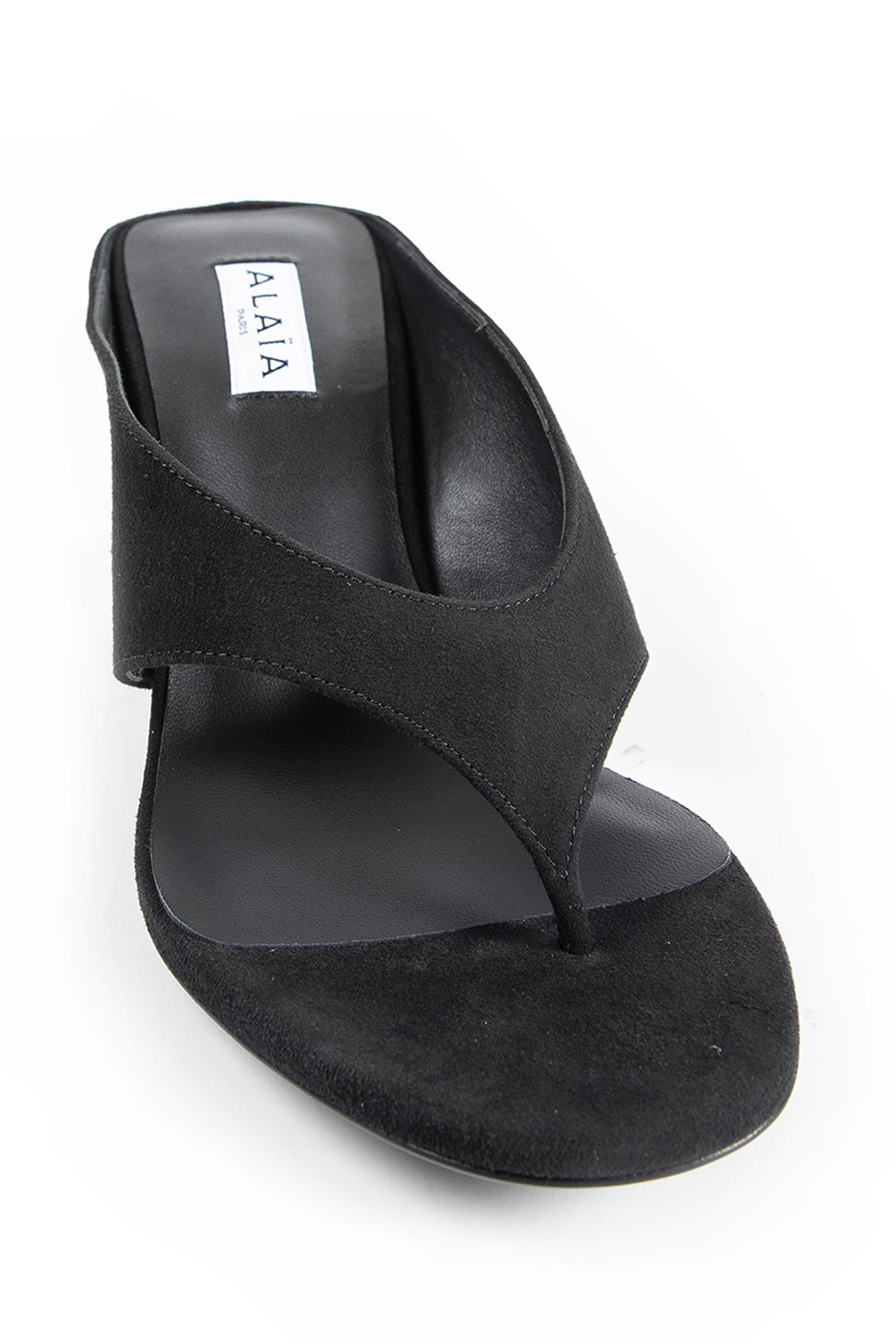 Cube Thong Mules