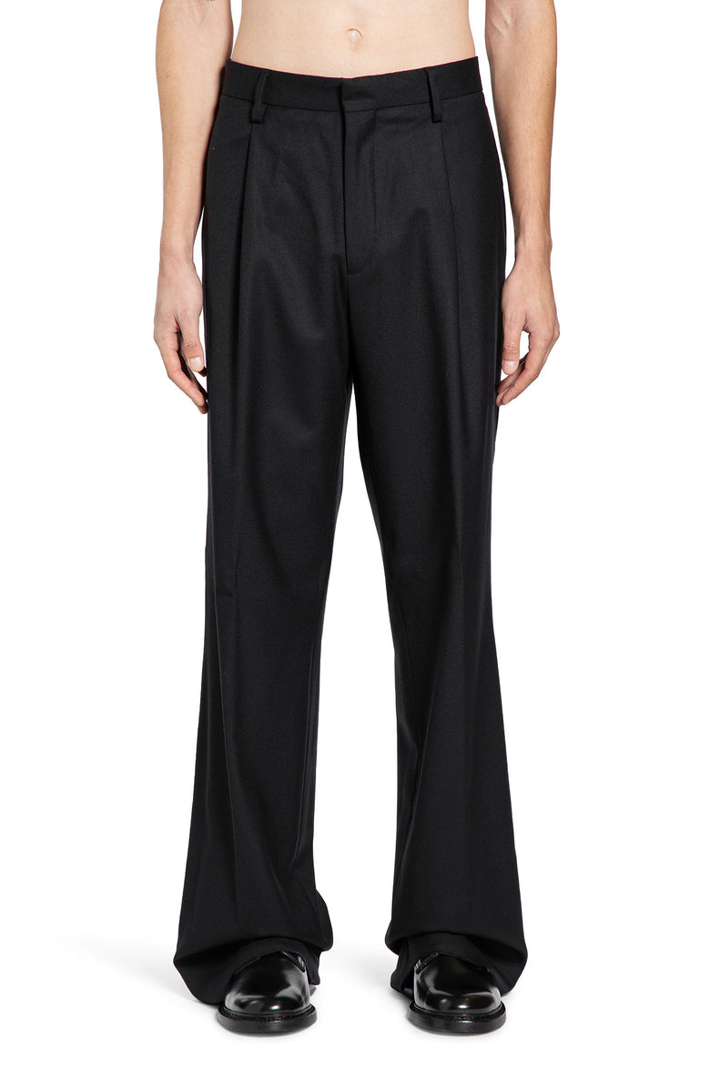 LARDINI MAN BLACK TROUSERS