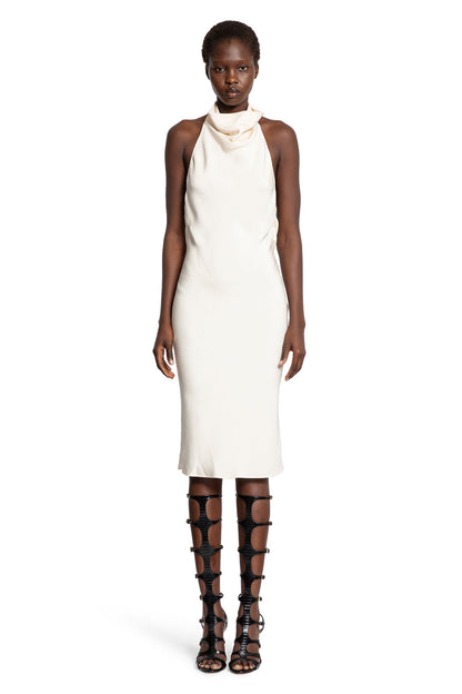 Halterneck Silk Cocktail Dress - Antonioli.eu
