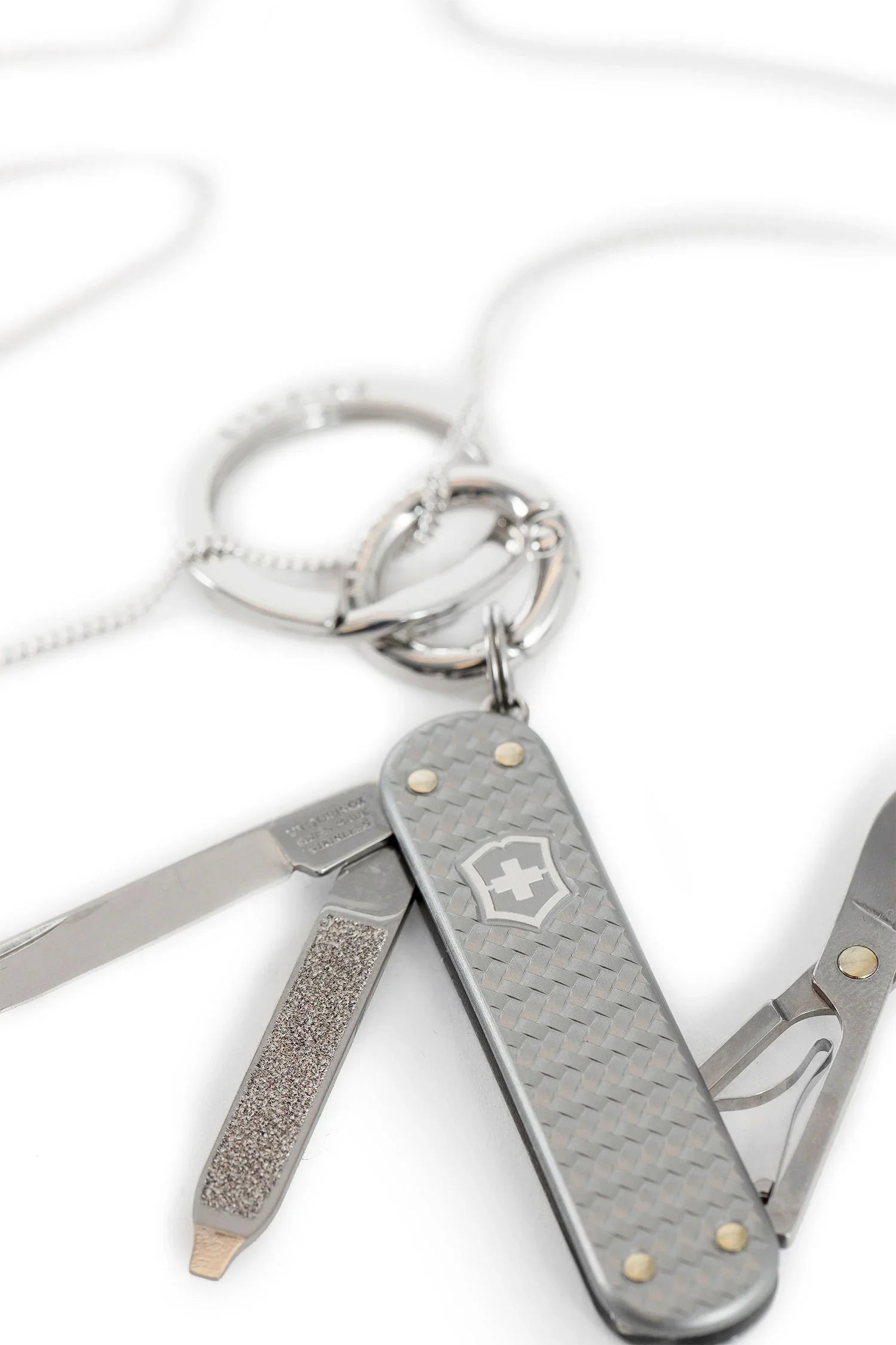 Mini Swiss knife necklace - Antonioli.eu