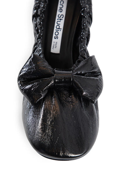Shiny Nappa Leather Ballet Pumps - Antonioli.eu