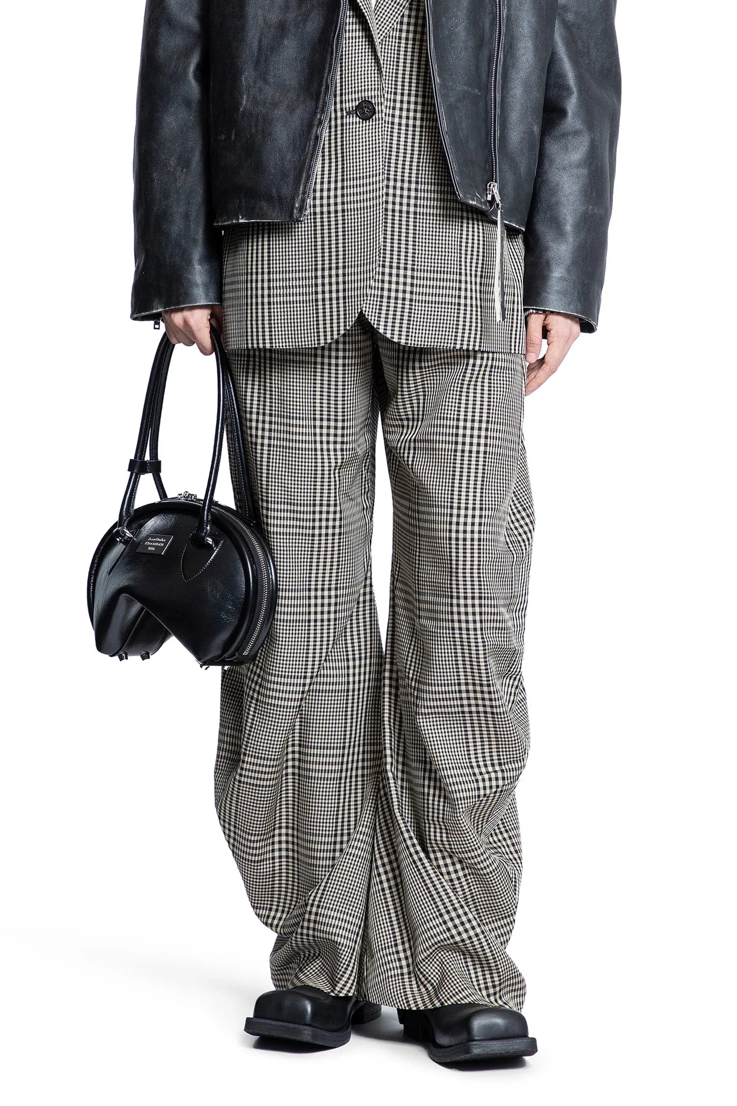 ACNE STUDIOS WOMAN BROWN TROUSERS - Antonioli.eu