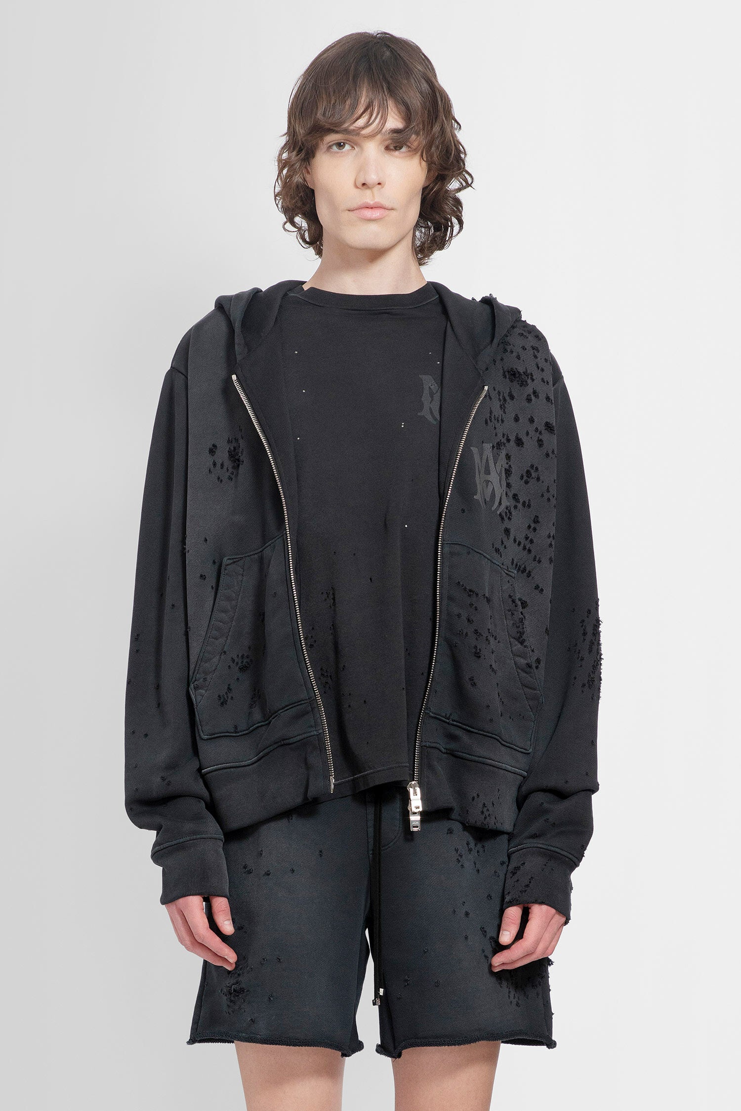 AMIRI MAN BLACK SWEATSHIRTS - AMIRI - SWEATSHIRTS | Antonioli