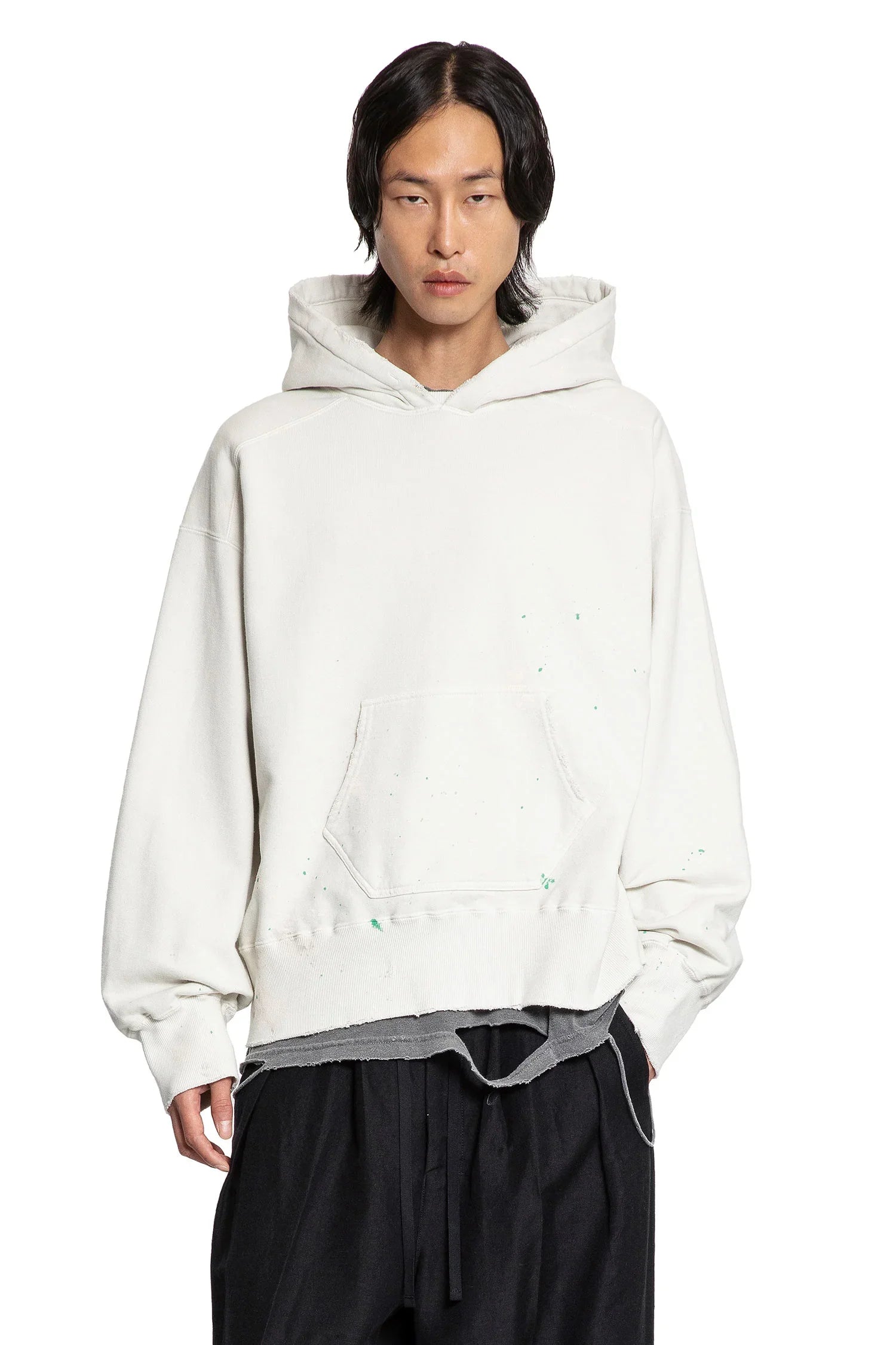 Dyed Damage Hoodie - Antonioli.eu