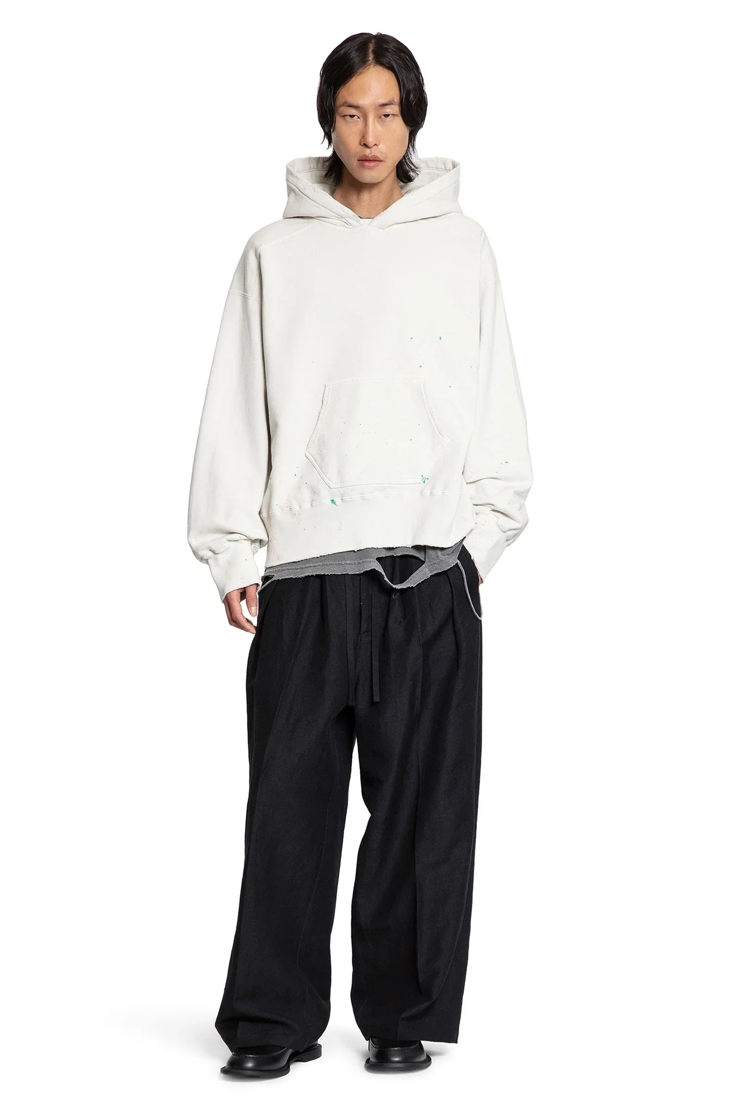 Dyed Damage Hoodie - Antonioli.eu