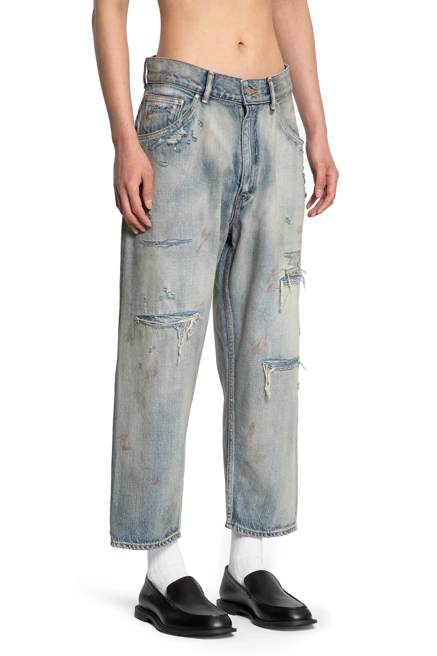 Remake Selvedge Tapered 5 Pocket Jeans - Antonioli.eu