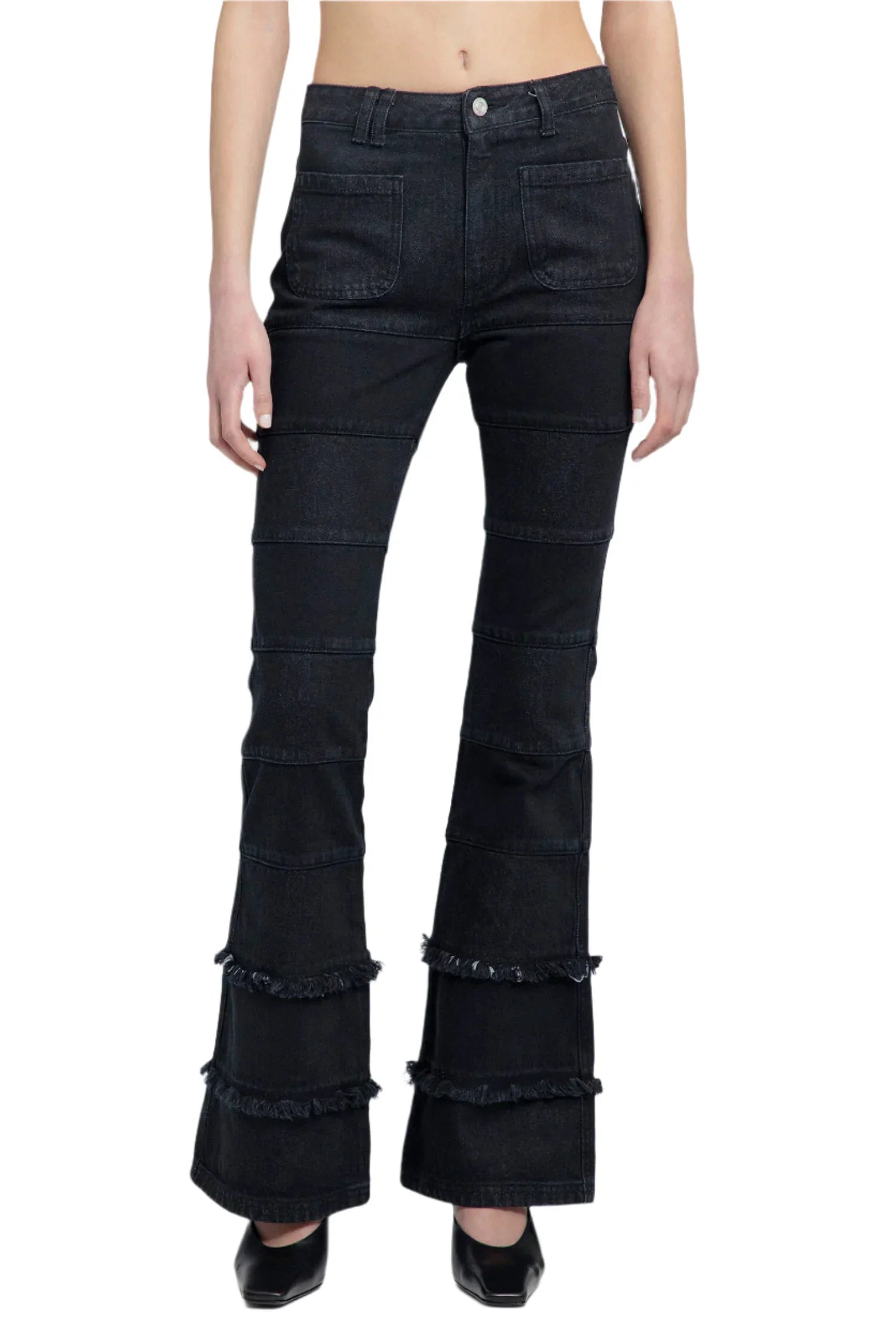 Mahina Blocking Patchwork Jeans - Antonioli.eu