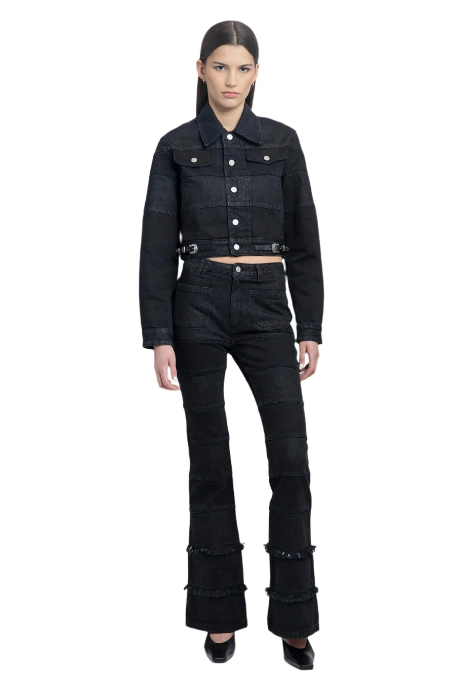 Mahina Blocking Patchwork Jeans - Antonioli.eu