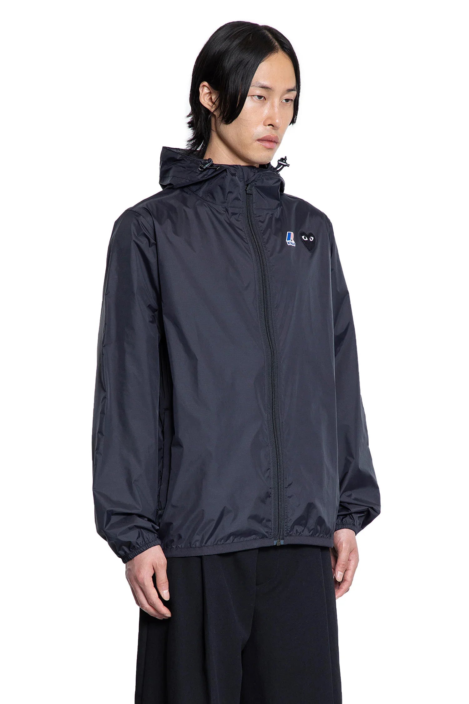 COMME DES GARCONS PLAY MAN BLACK JACKETS - Antonioli.eu