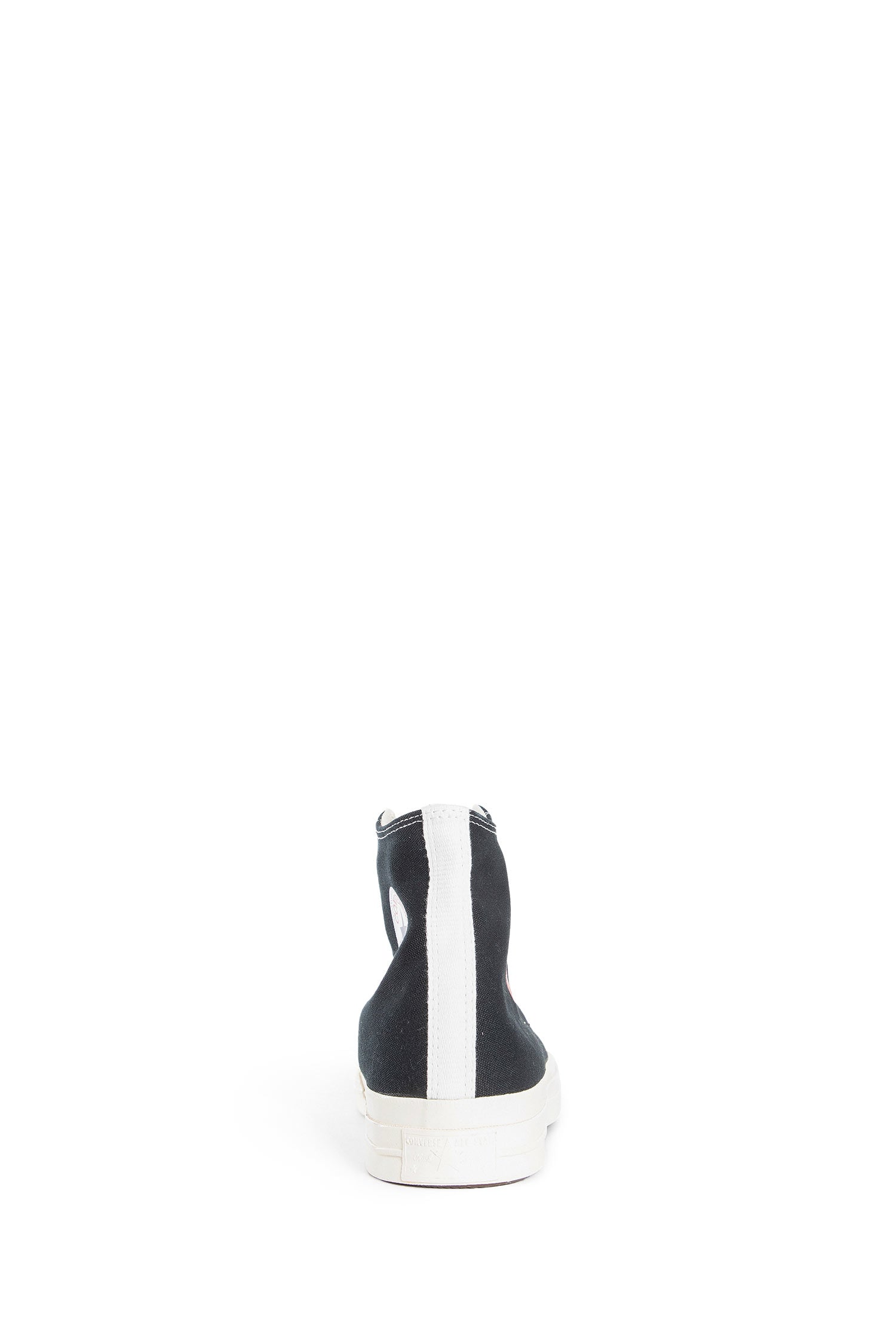 COMME DES GARCONS PLAY UNISEX BLACK SNEAKERS - Antonioli.eu