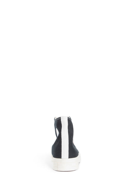COMME DES GARCONS PLAY UNISEX BLACK SNEAKERS - Antonioli.eu