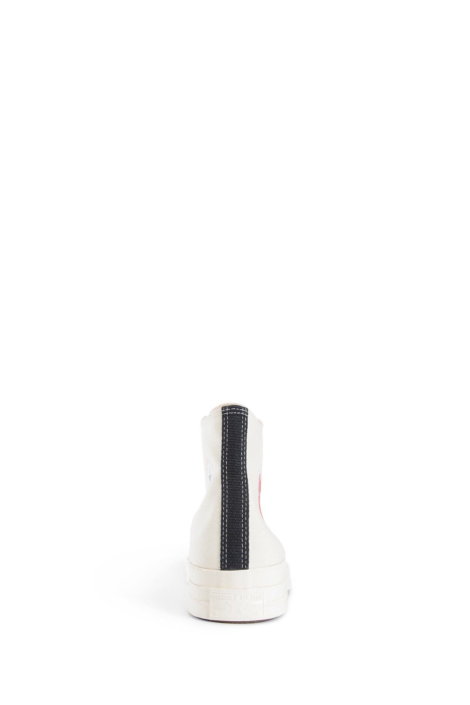 COMME DES GARCONS PLAY UNISEX WHITE SNEAKERS - Antonioli.eu