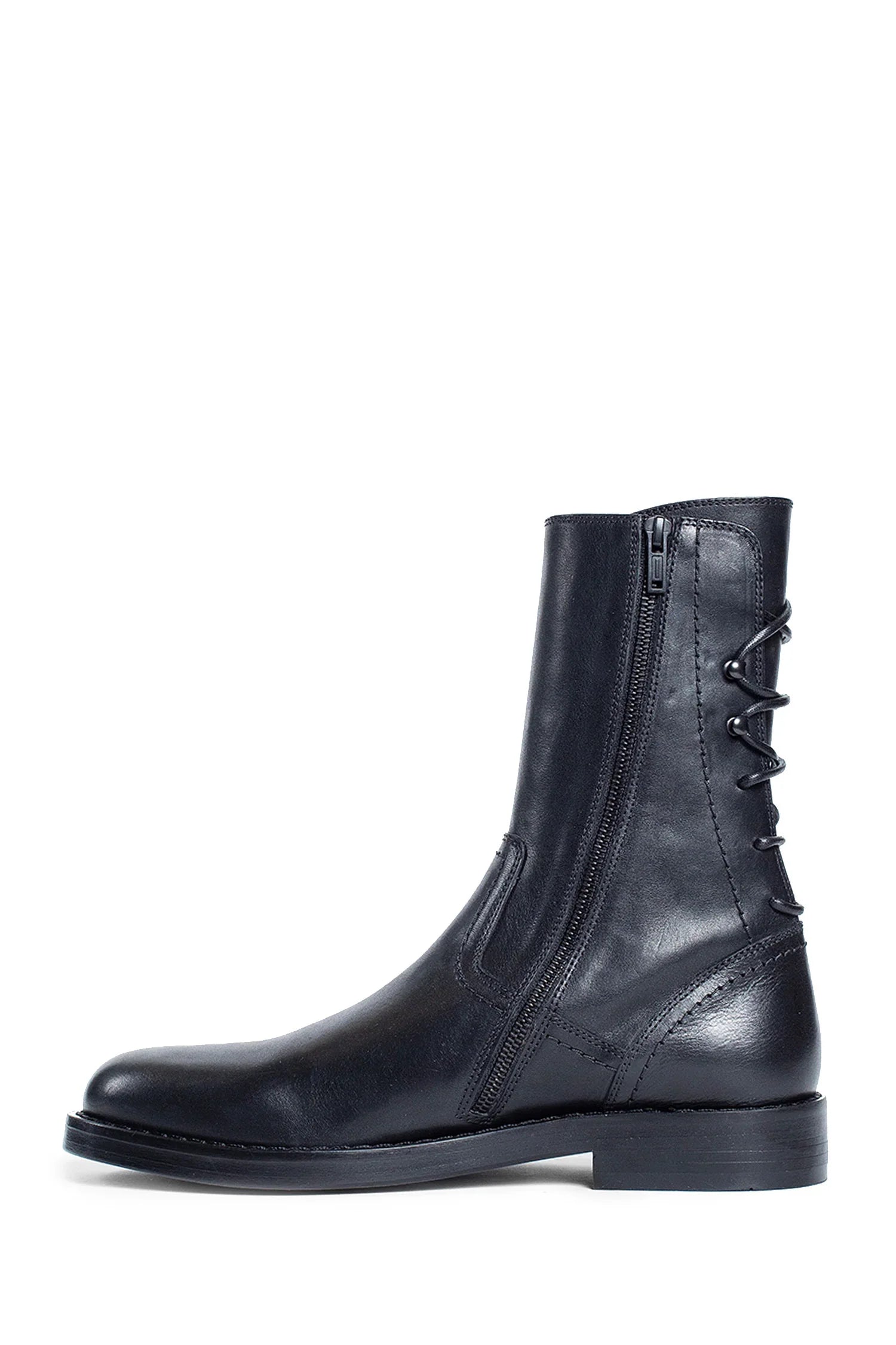 Henrica Ankle Boots in Santiago Leather - Antonioli.eu