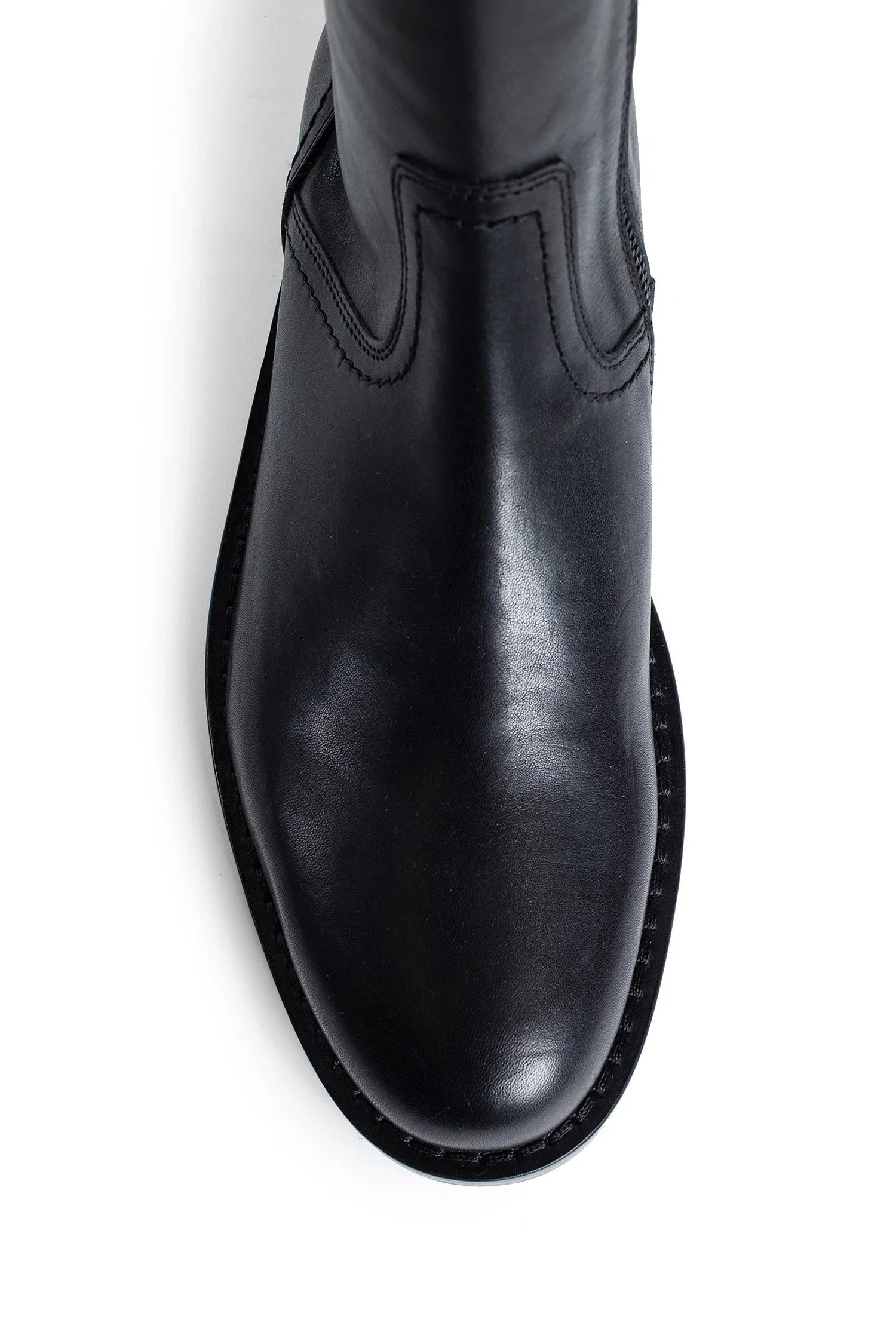 Henrica Ankle Boots in Santiago Leather - Antonioli.eu