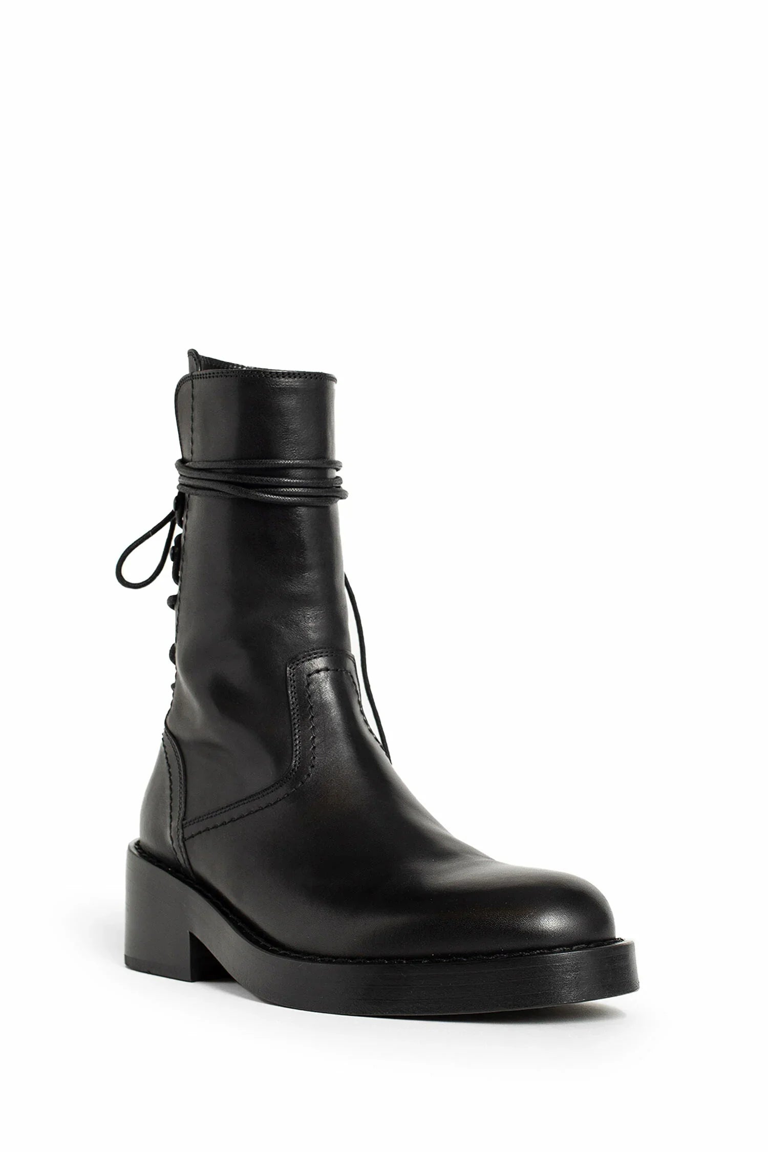 ANN DEMEULEMEESTER WOMAN BLACK BOOTS - Antonioli.eu
