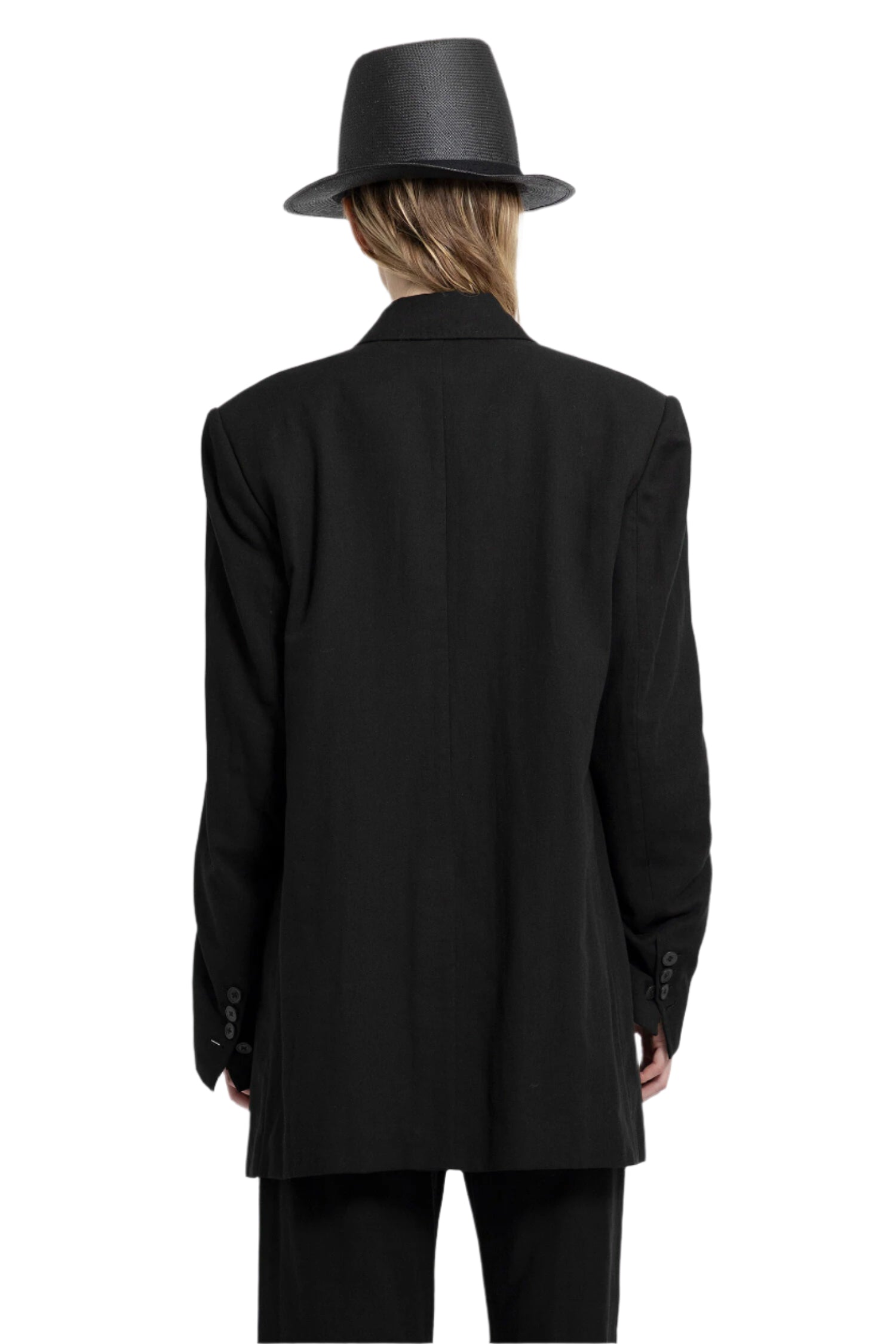 ANN DEMEULEMEESTER WOMAN BLACK BLAZERS - Antonioli.eu
