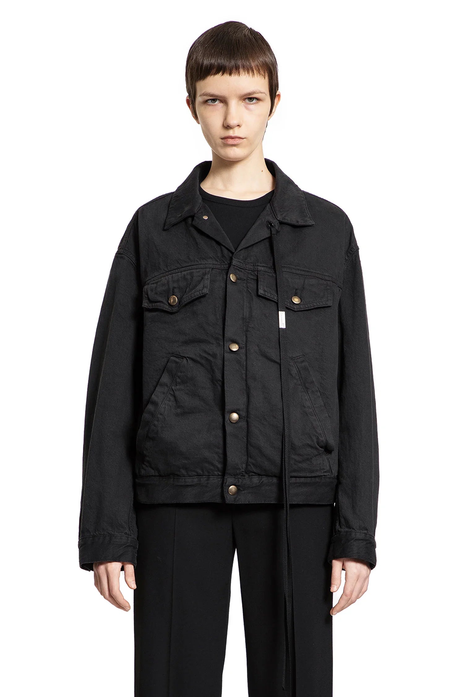Marthe 5 Pocket High-Comfort Denim Blouson - Antonioli.eu