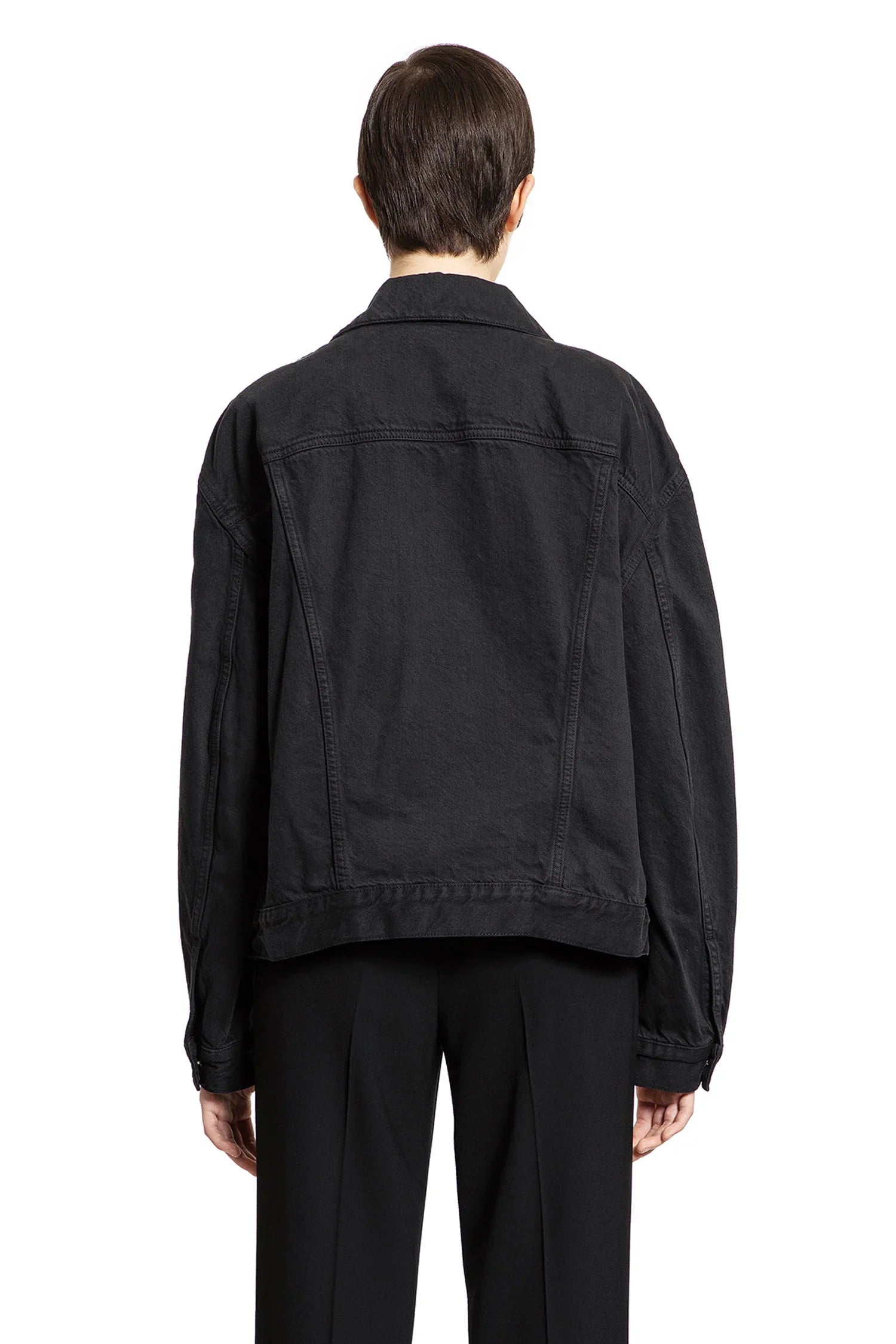 Marthe 5 Pocket High-Comfort Denim Blouson - Antonioli.eu