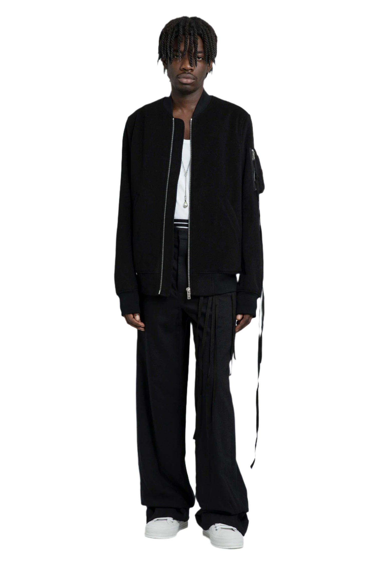 ANN DEMEULEMEESTER MAN BLACK JACKETS - Antonioli.eu