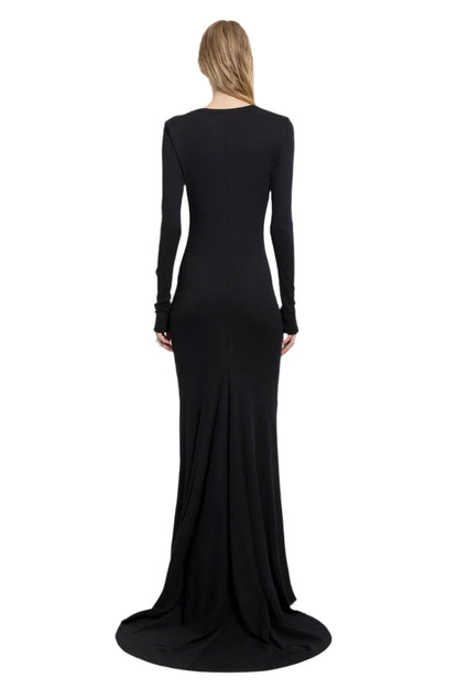 Milner Jesse Long Sleeve X-Long Flared Dress - Antonioli.eu