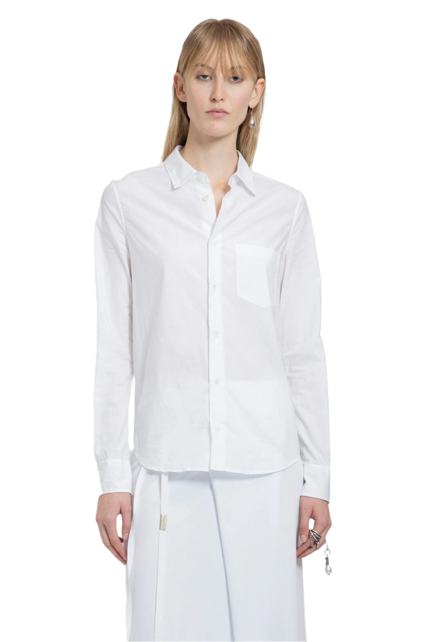 ANN DEMEULEMEESTER WOMAN WHITE SHIRTS - Antonioli.eu
