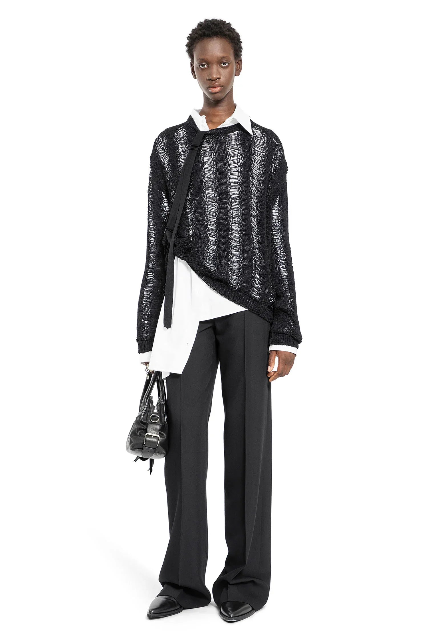 Maaike Flared Comfort Trousers - Antonioli.eu