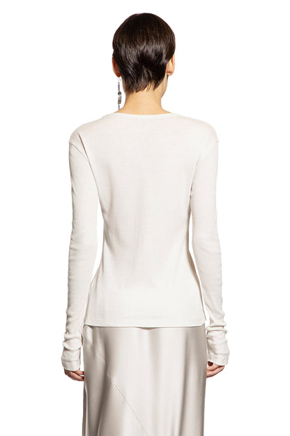 Fiene Long Sleeve T-Shirt in Cotton Rib Jersey - Antonioli.eu
