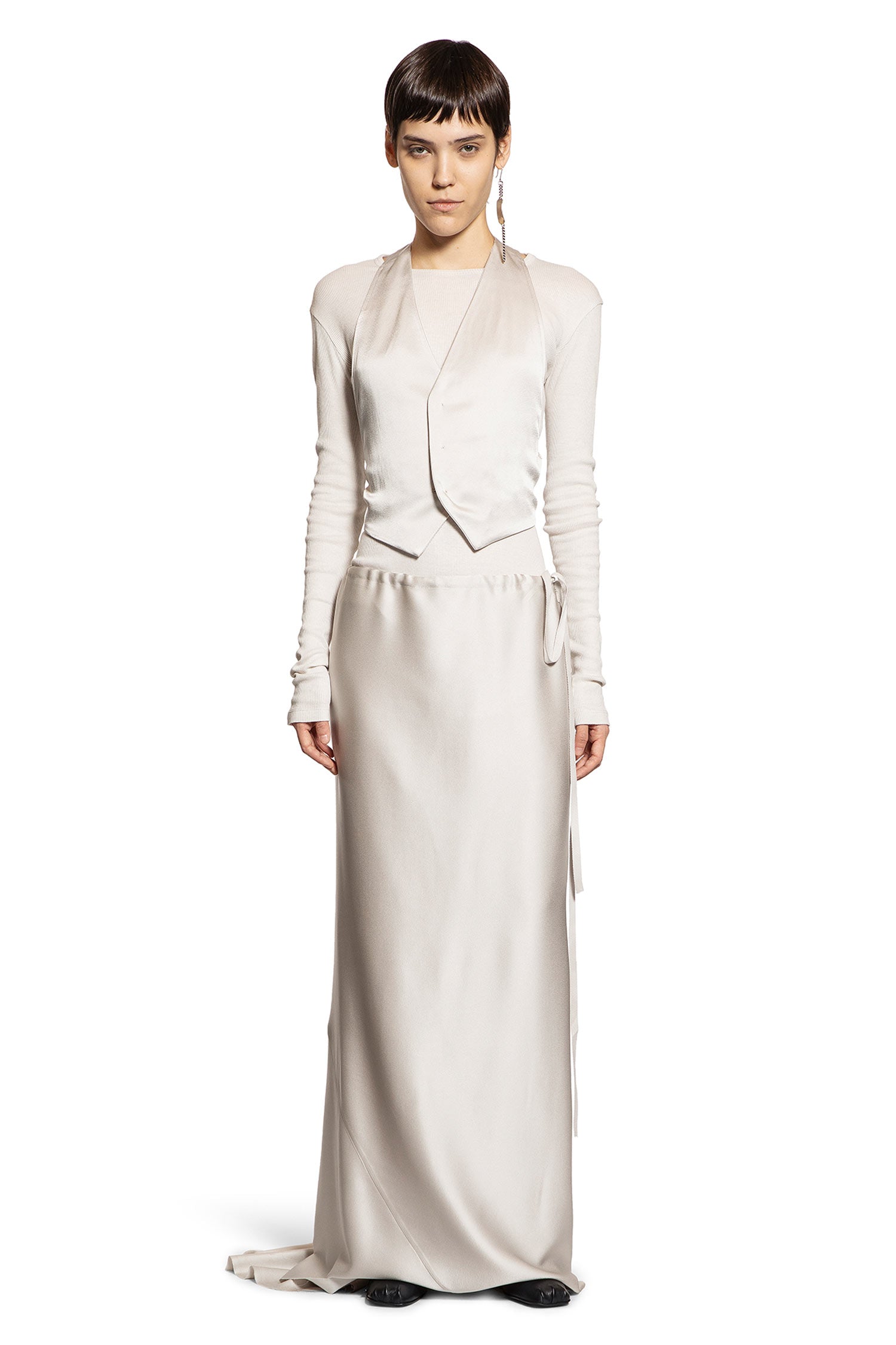 Fiene Long Sleeve T-Shirt in Cotton Rib Jersey - Antonioli.eu