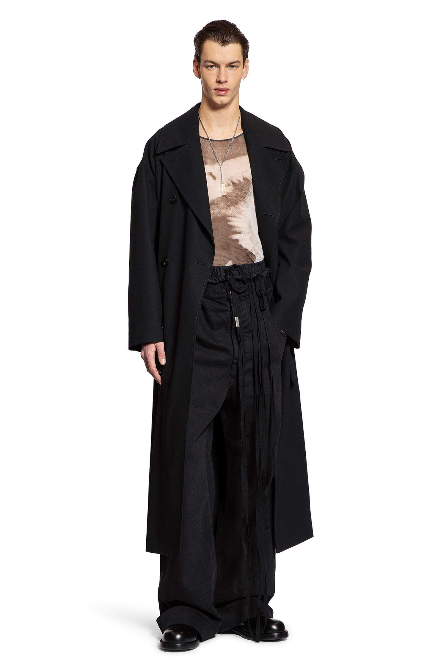 Greg ''Doves'' Print Long Sleeve T-Shirt - Antonioli.eu