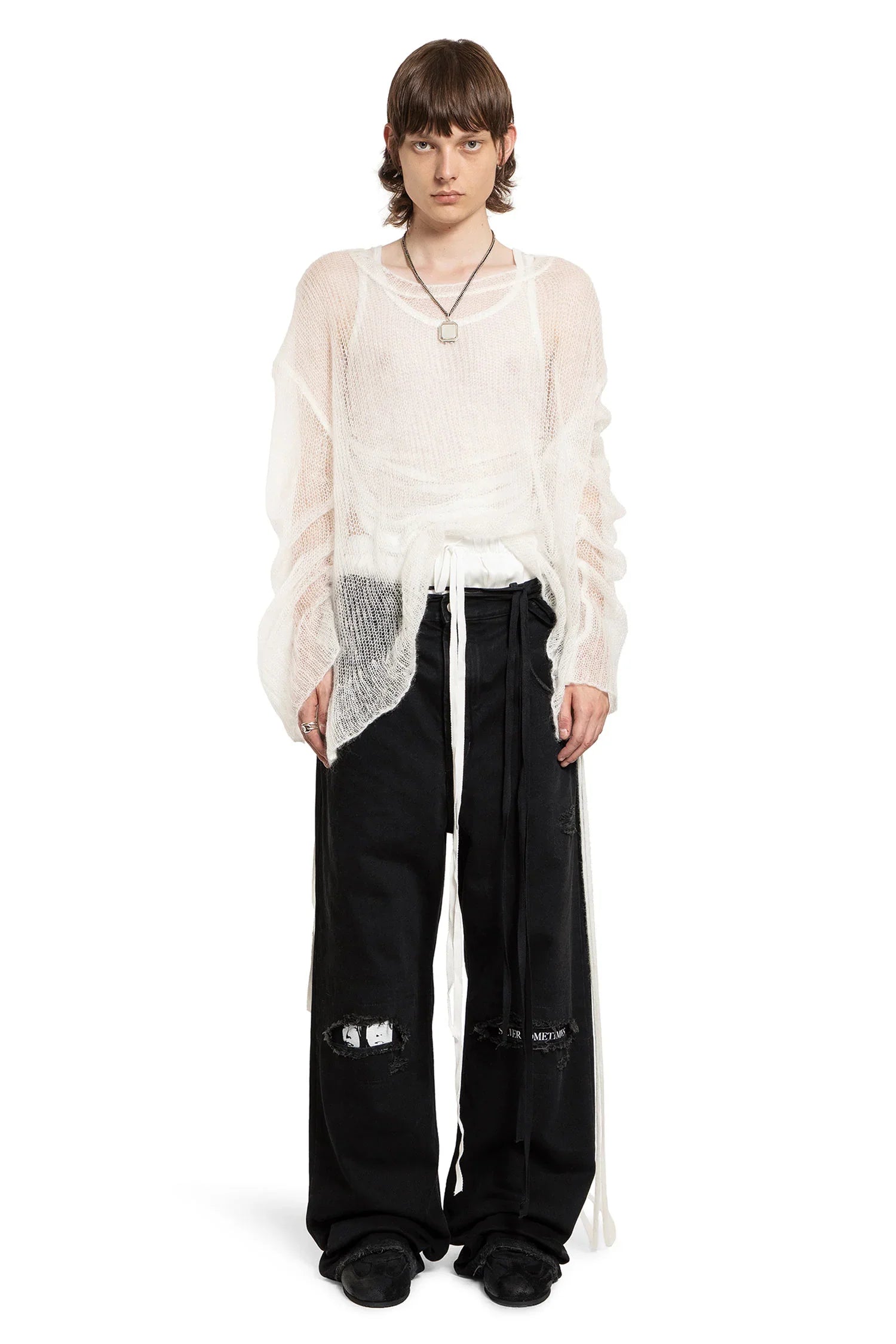 Boris Wrinkled Cropped Tank Top - Antonioli.eu