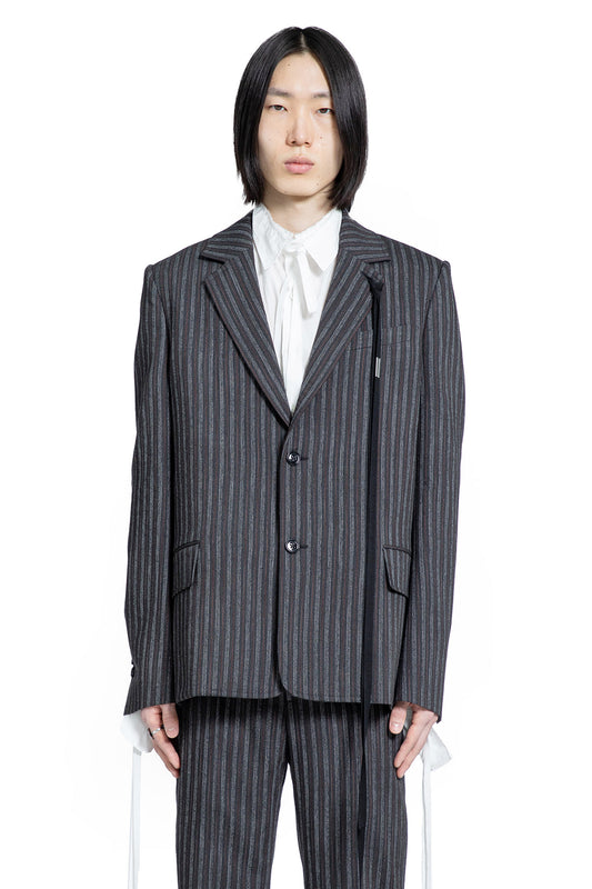 Aksel tailored Blazr in Pistriped visocse - Antonioli.eu
