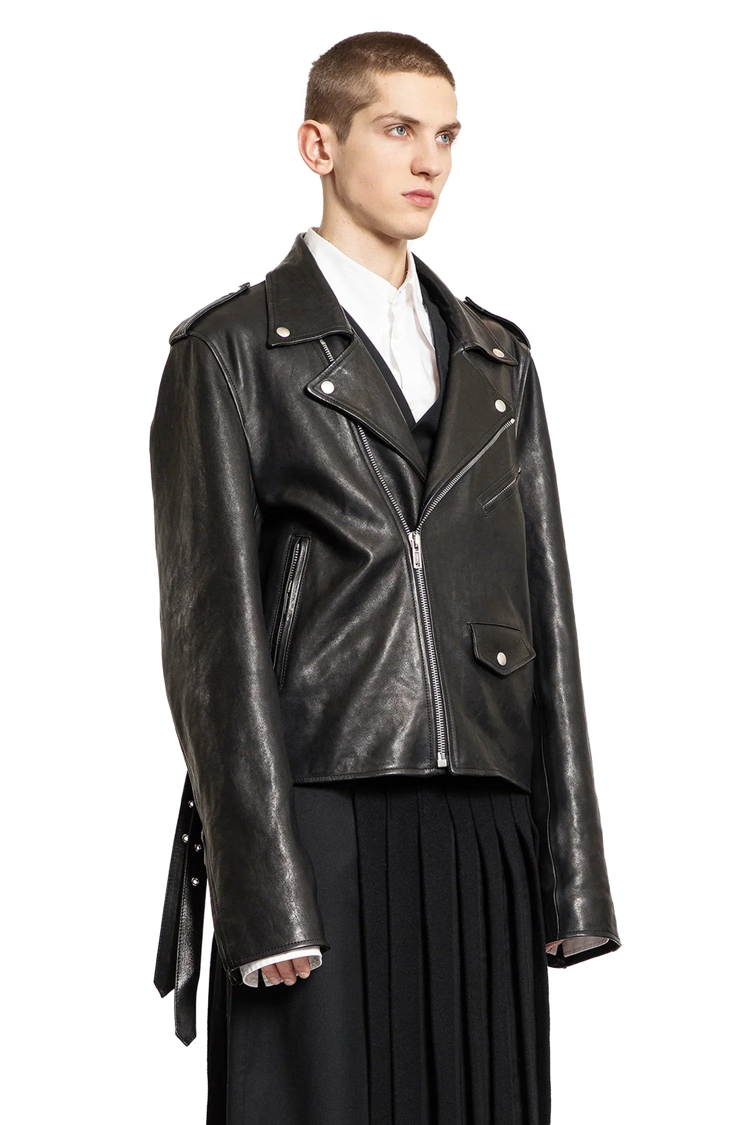 Arvid Perfecto in Vintage Lux Grained Leather - Antonioli.eu