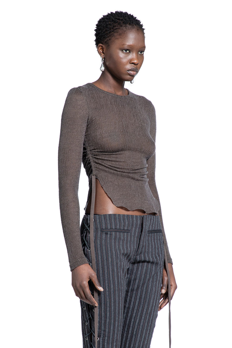 Oke Long Sleeve Crop Top - Antonioli.eu