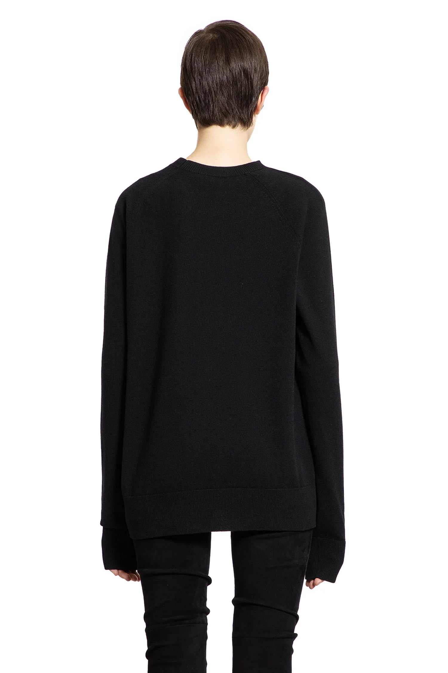 Ulu Sweater in Wool Cashmere Flannel Knit - Antonioli.eu