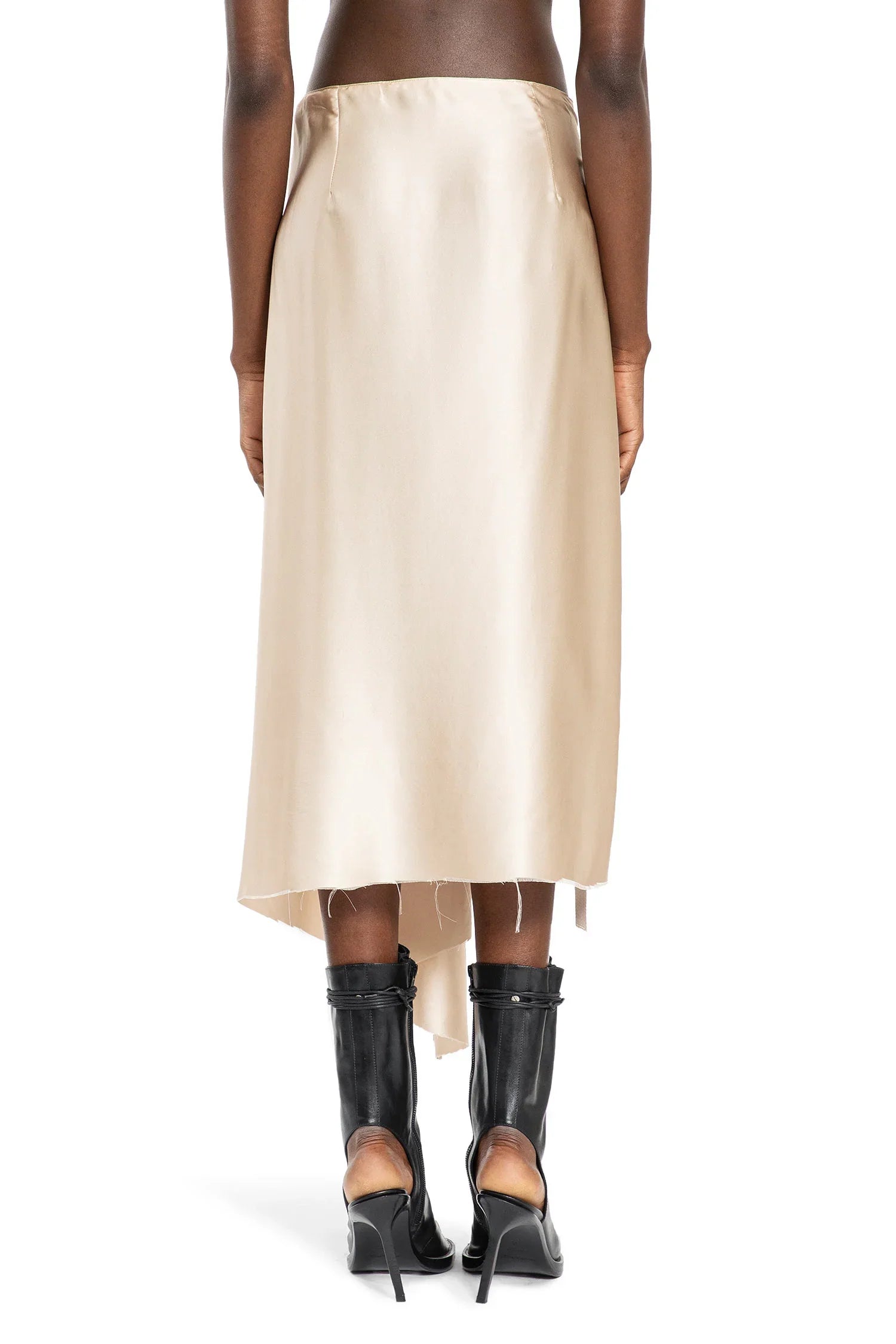 ANN DEMEULEMEESTER WOMAN BEIGE SKIRTS - Antonioli.eu